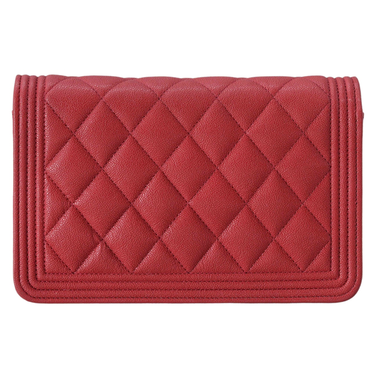 CHANEL(USED)샤넬 보이샤넬 캐비어 WOC