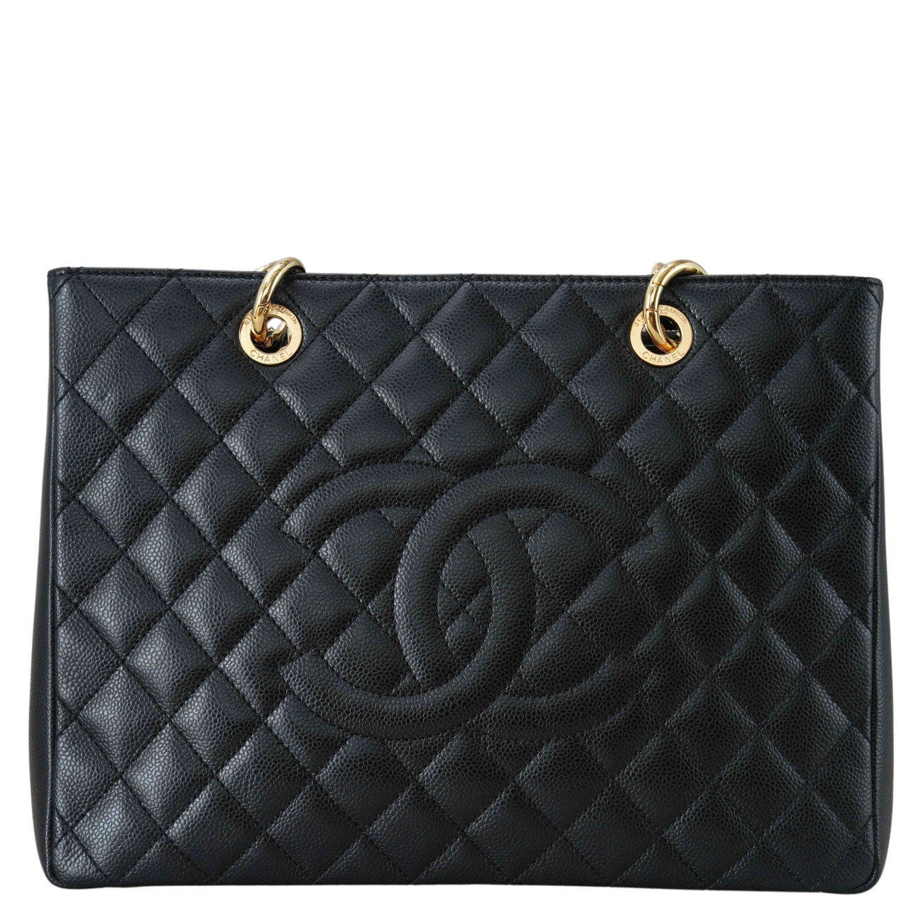 CHANEL(USED)샤넬 캐비어 그랜드샤핑
