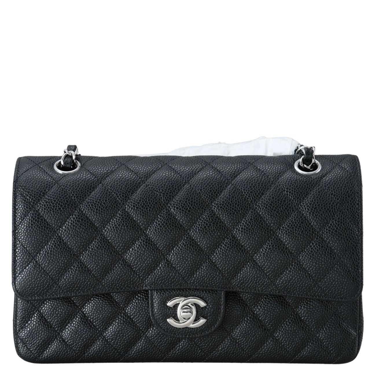 CHANEL(USED)샤넬 캐비어 클래식 미듐 플랩백