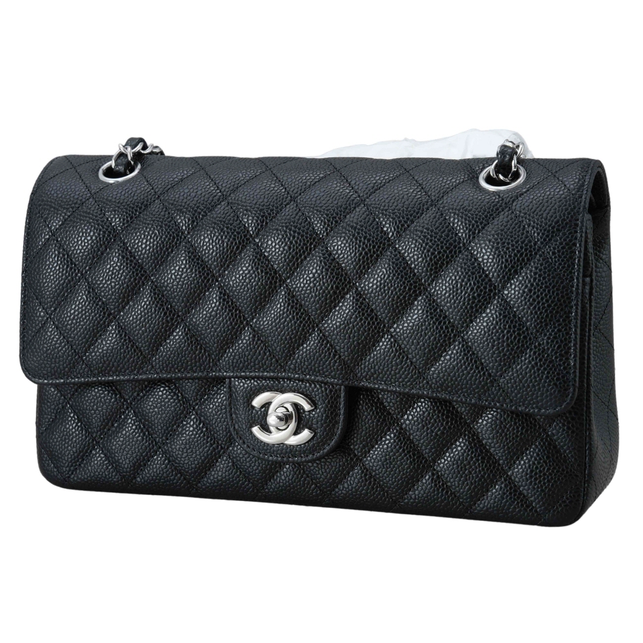 CHANEL(USED)샤넬 캐비어 클래식 미듐 플랩백