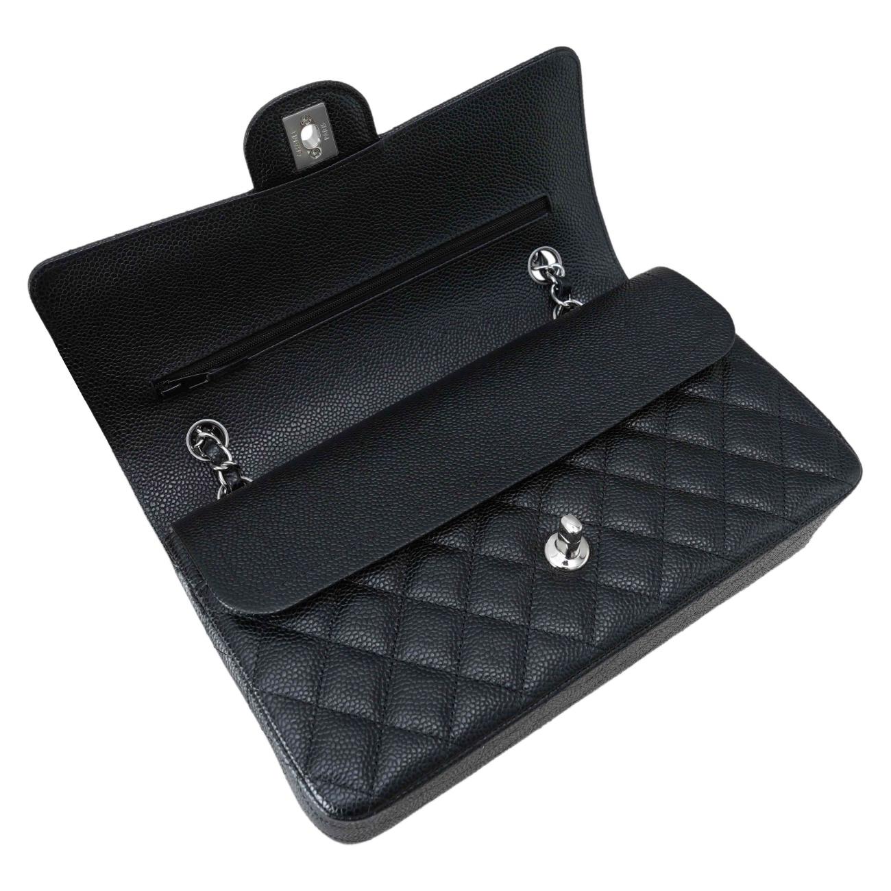 CHANEL(USED)샤넬 캐비어 클래식 미듐 플랩백