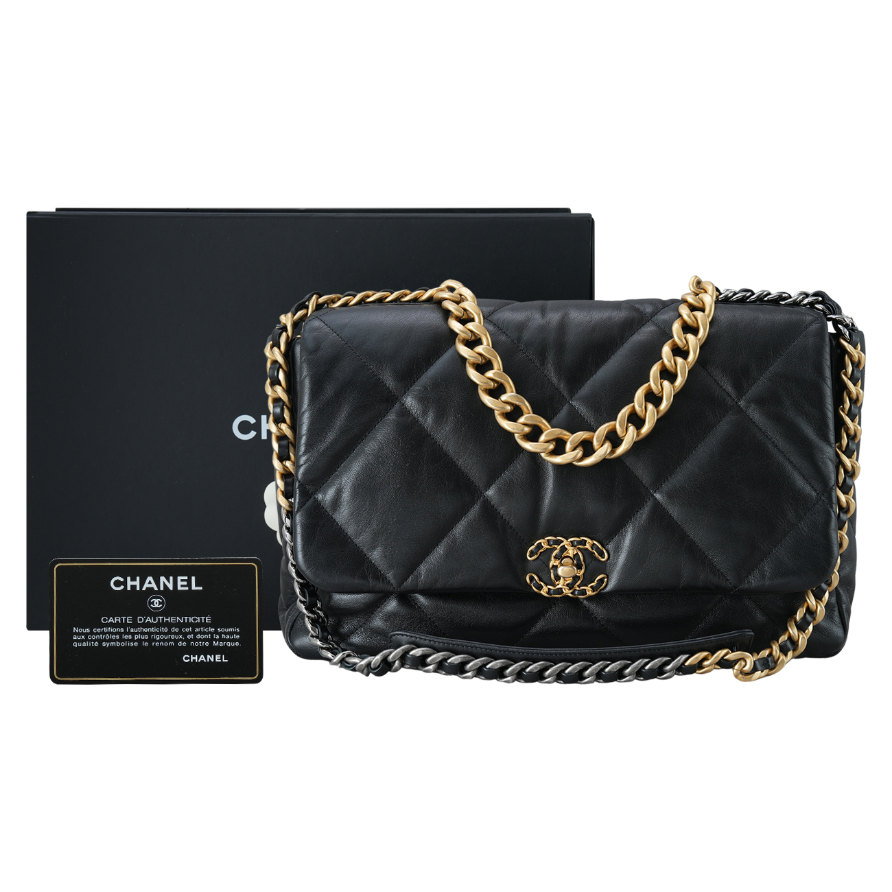 CHANEL(USED)샤넬 AS1162 19백 맥시