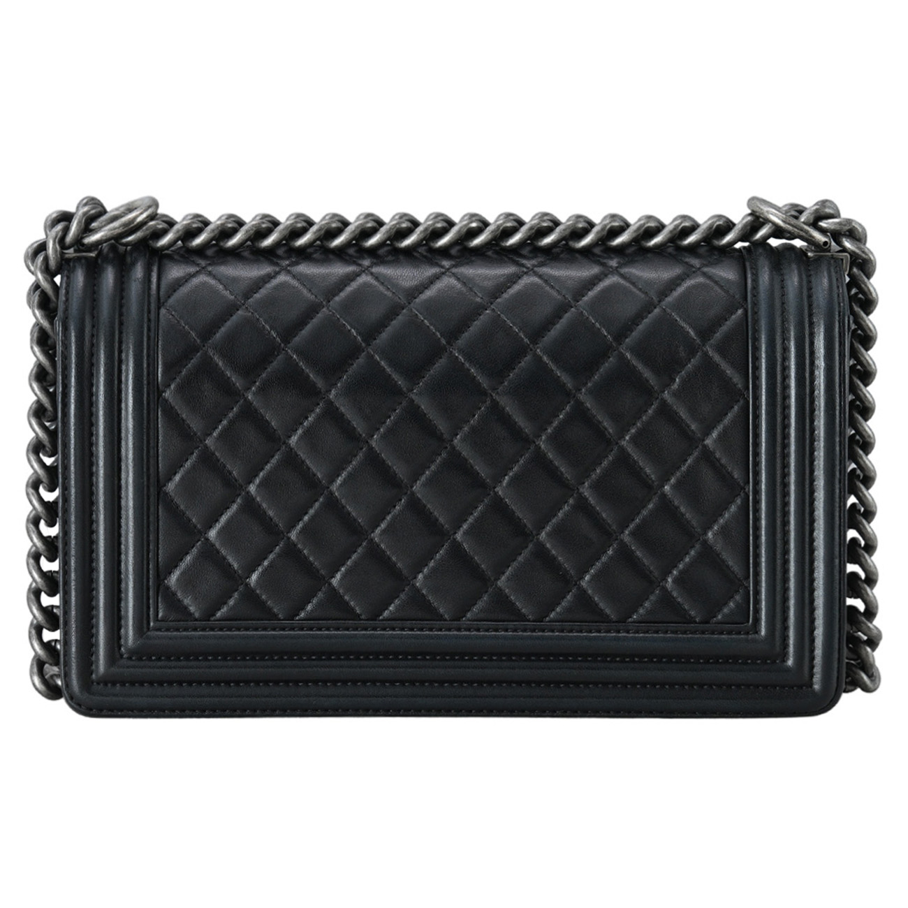 CHANEL(USED)샤넬 보이샤넬 램스킨 미듐