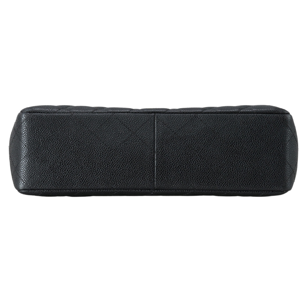CHANEL(USED)샤넬 클래식 캐비어 점보 원플랩백 은장