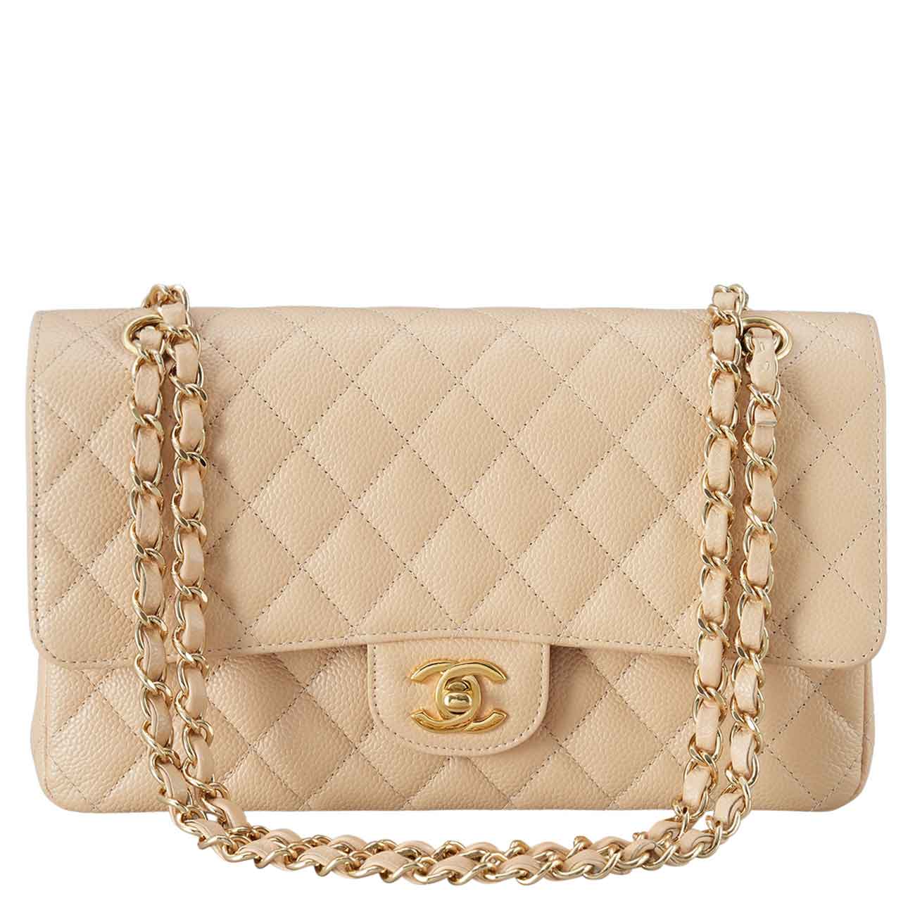 CHANEL(USED)샤넬 캐비어 클래식 미듐 플랩백