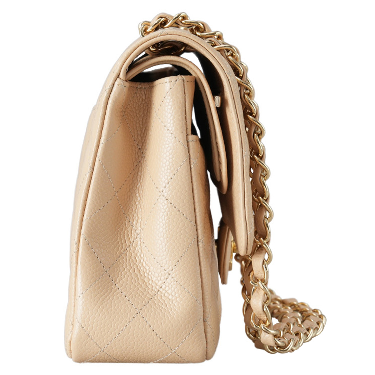 CHANEL(USED)샤넬 캐비어 클래식 미듐 플랩백