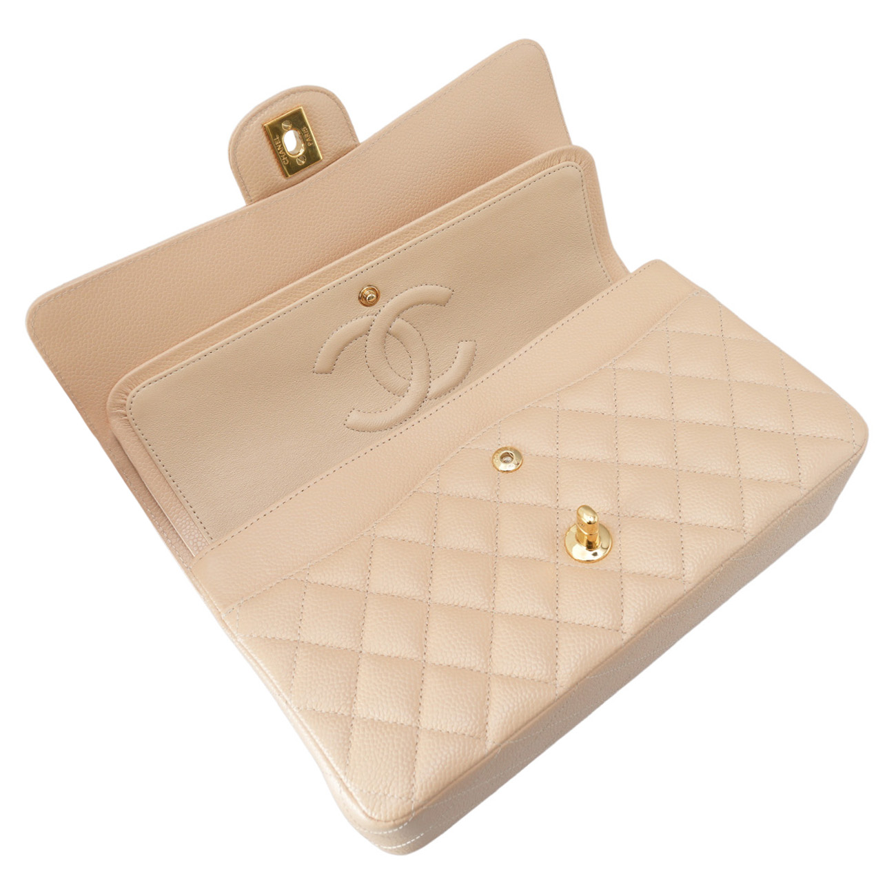 CHANEL(USED)샤넬 캐비어 클래식 미듐 플랩백
