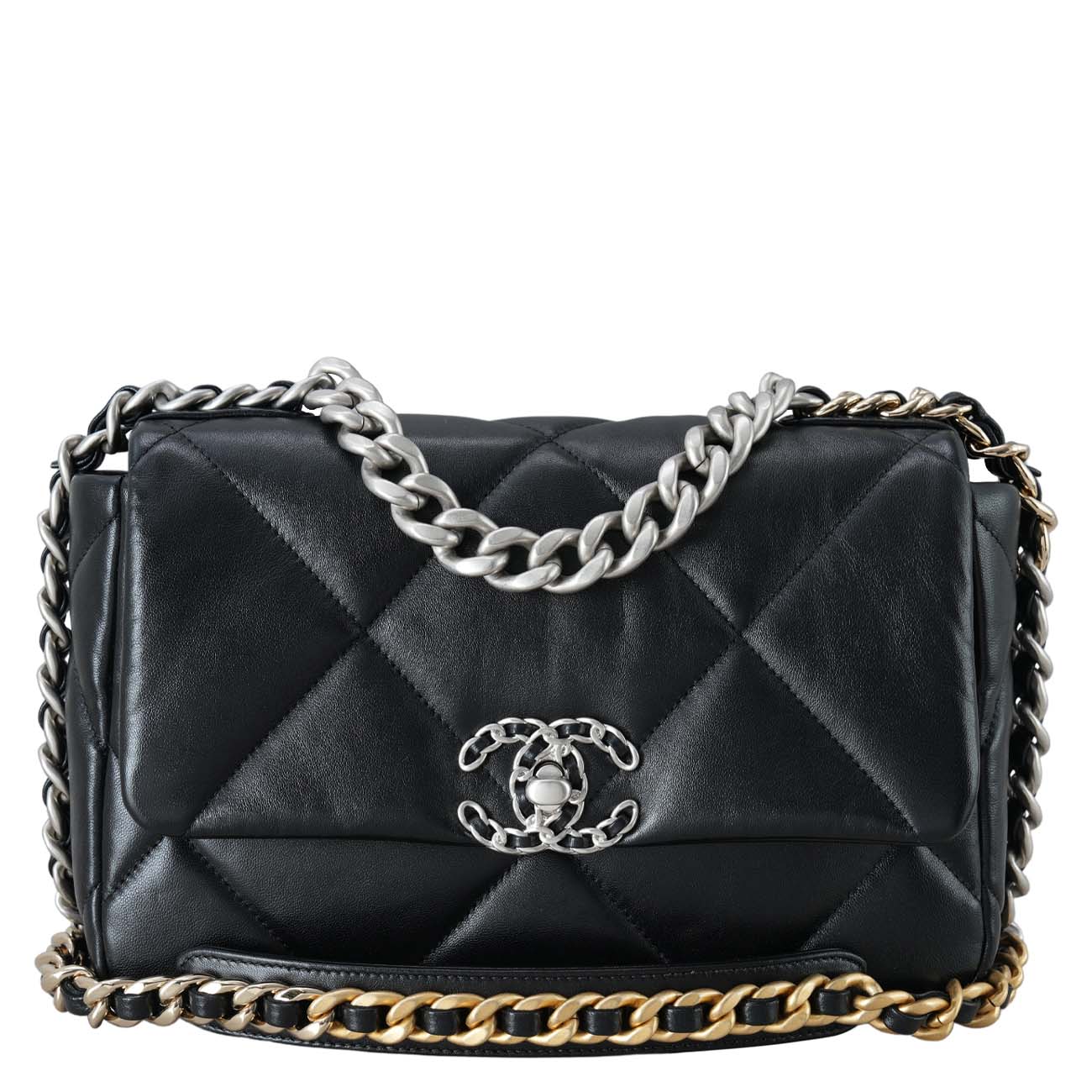 CHANEL(USED)샤넬 19백 미듐