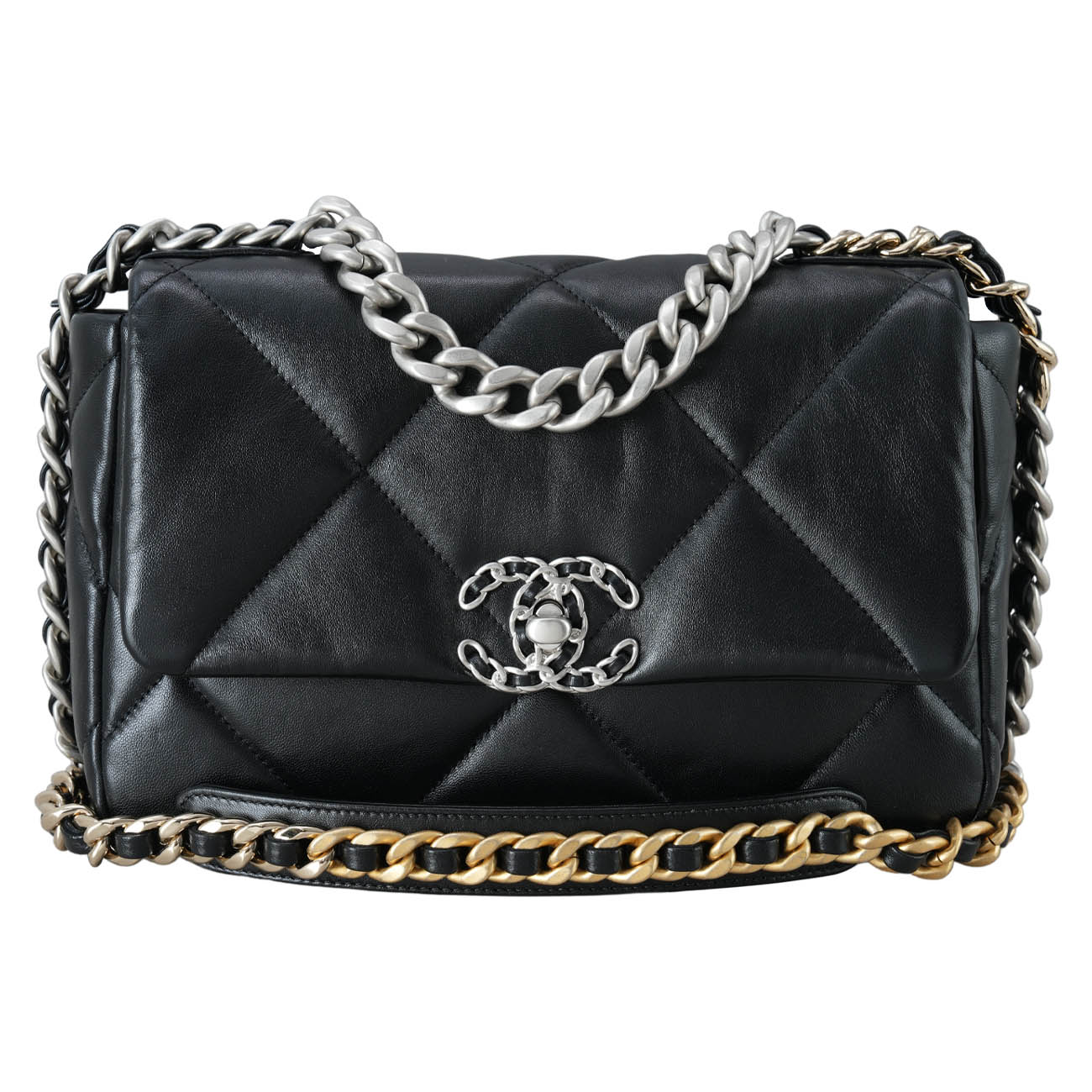 CHANEL(USED)샤넬 19백 미듐