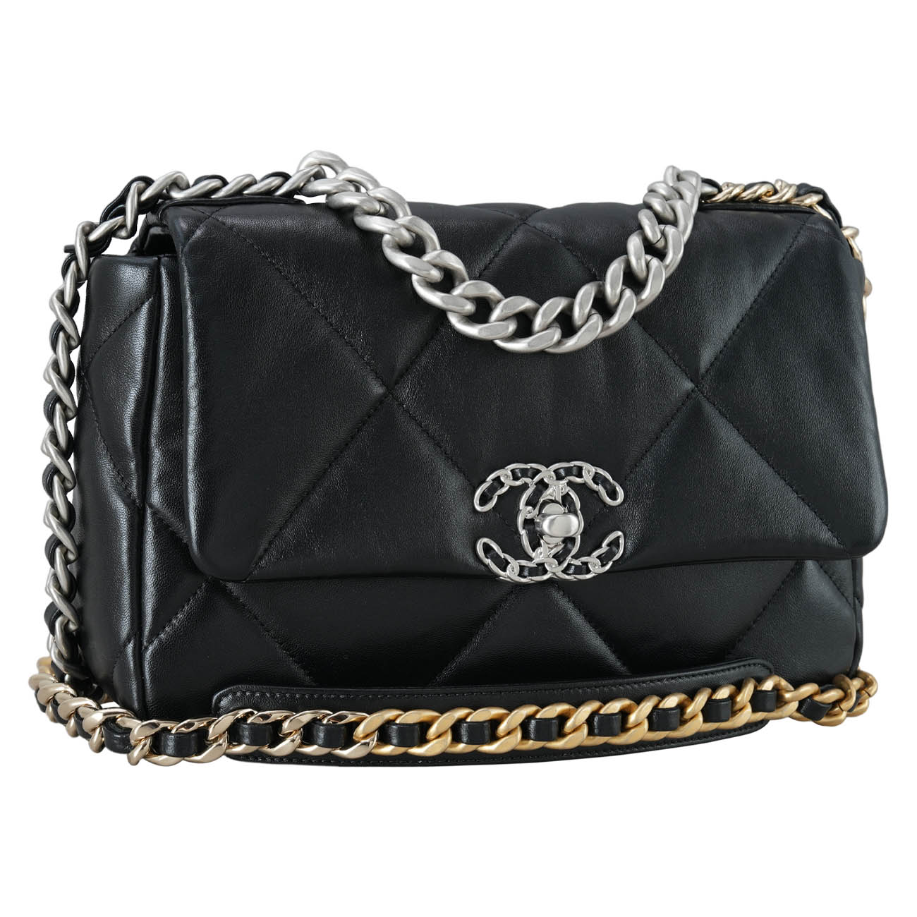 CHANEL(USED)샤넬 19백 미듐
