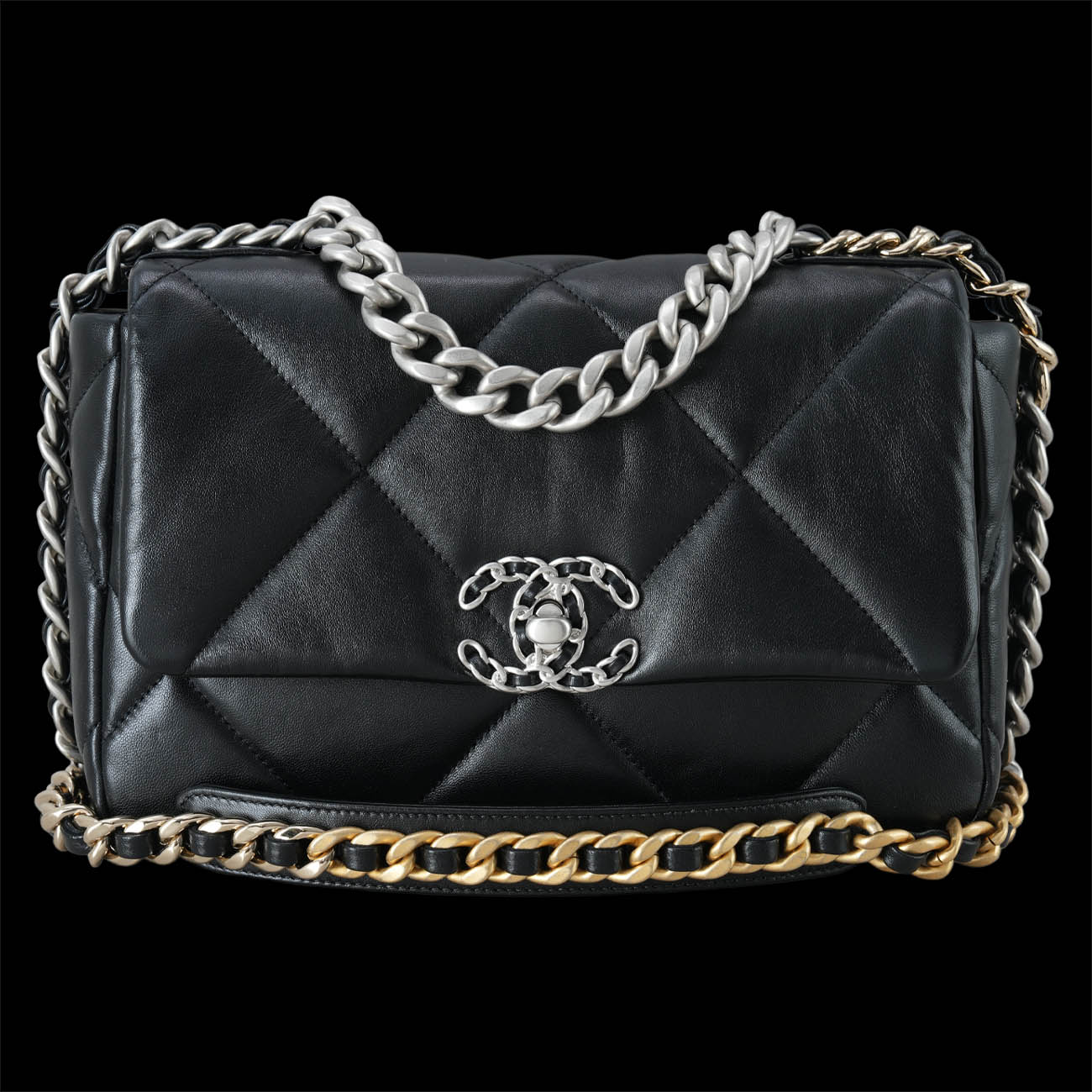 CHANEL(USED)샤넬 19백 미듐