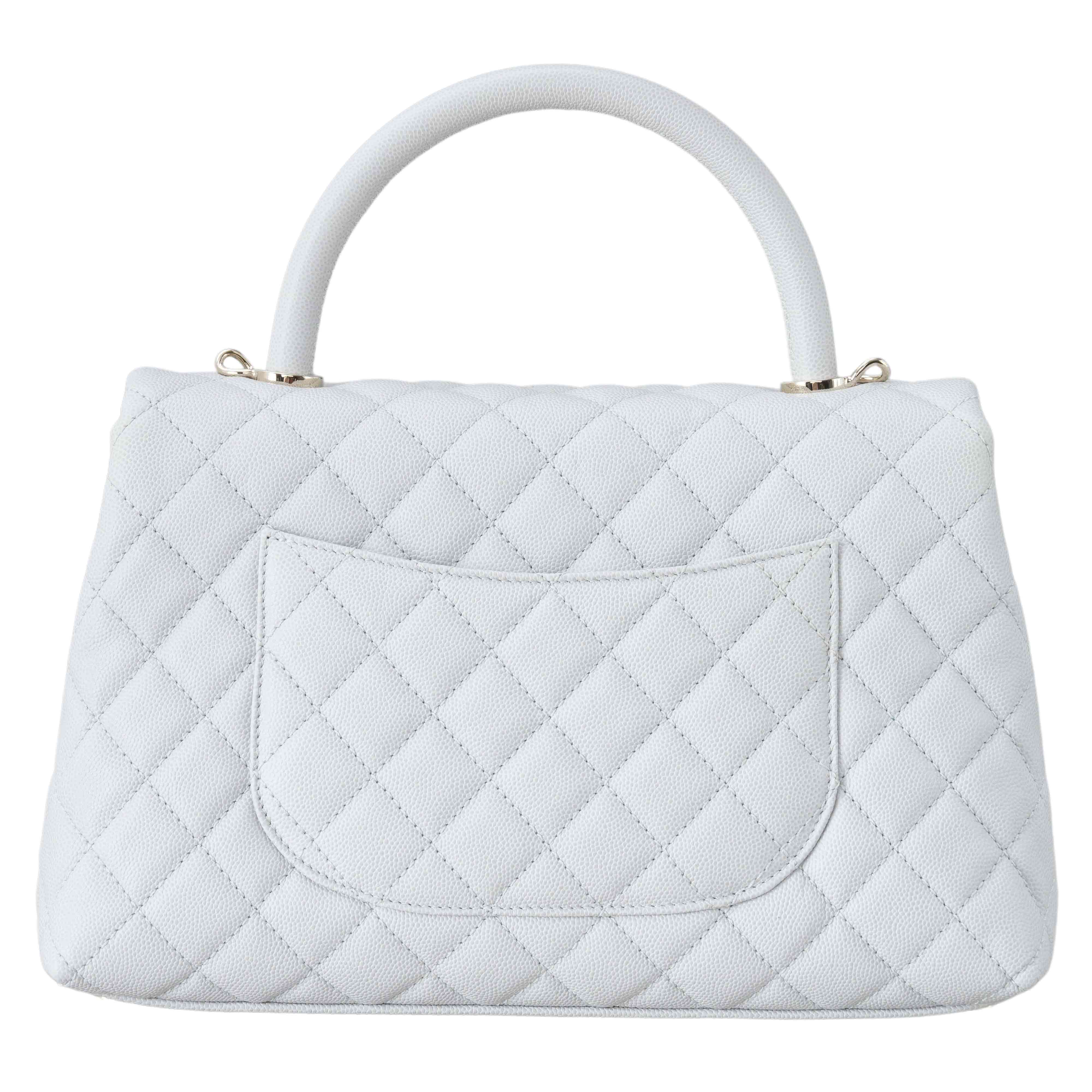 CHANEL(USED)샤넬 캐비어 코코핸들 미듐