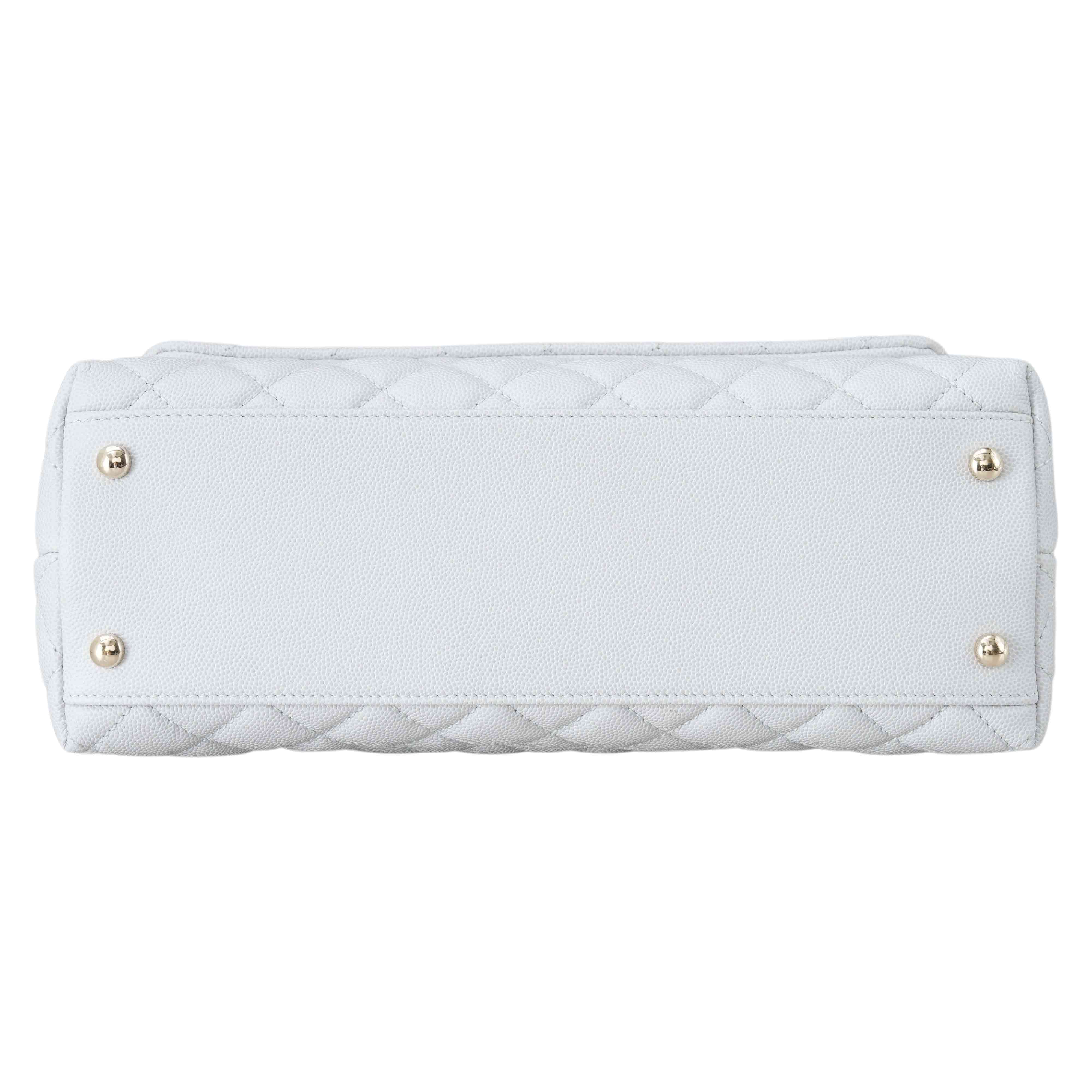 CHANEL(USED)샤넬 캐비어 코코핸들 미듐