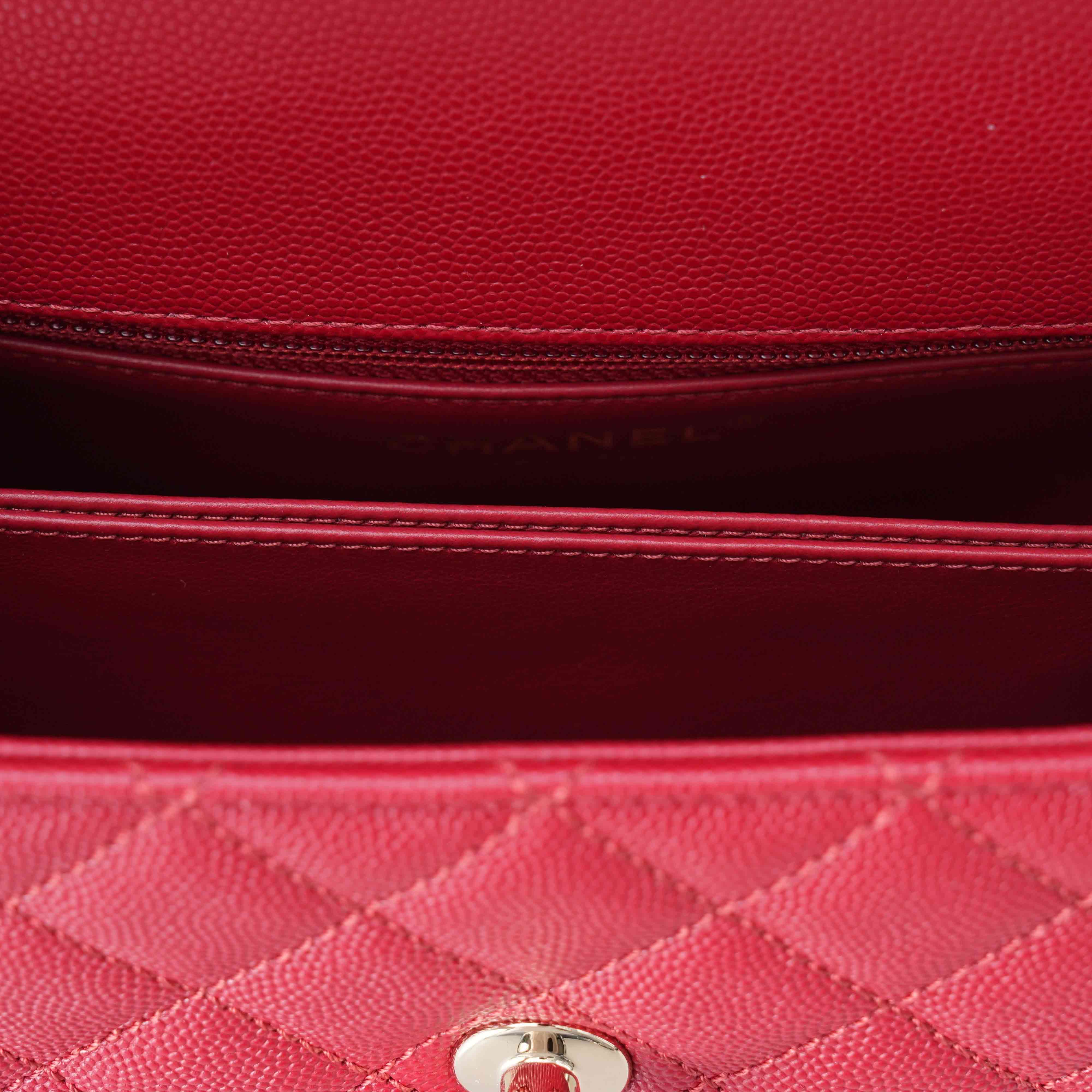 CHANEL(USED)샤넬 캐비어 코코핸들 스몰