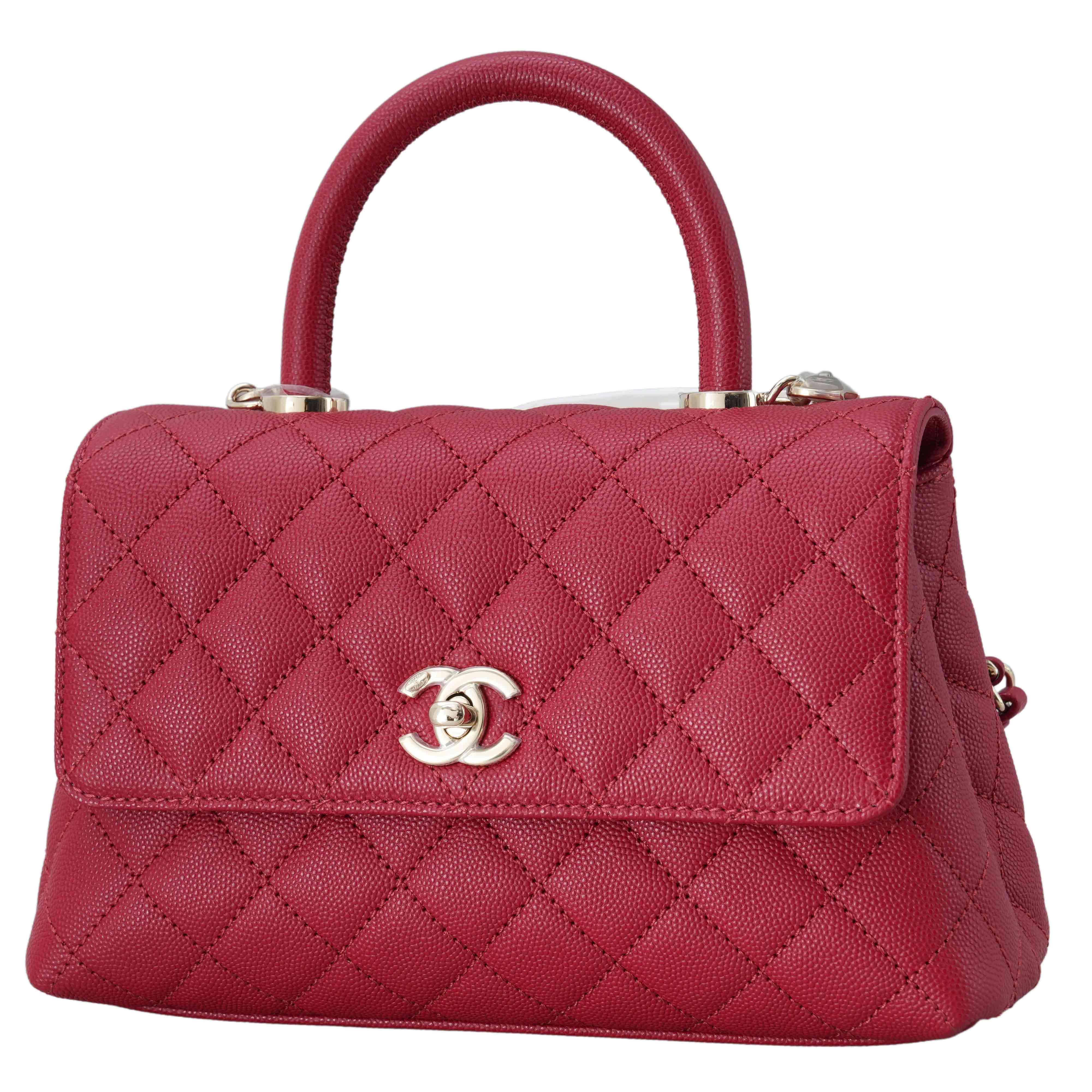 CHANEL(USED)샤넬 캐비어 코코핸들 스몰