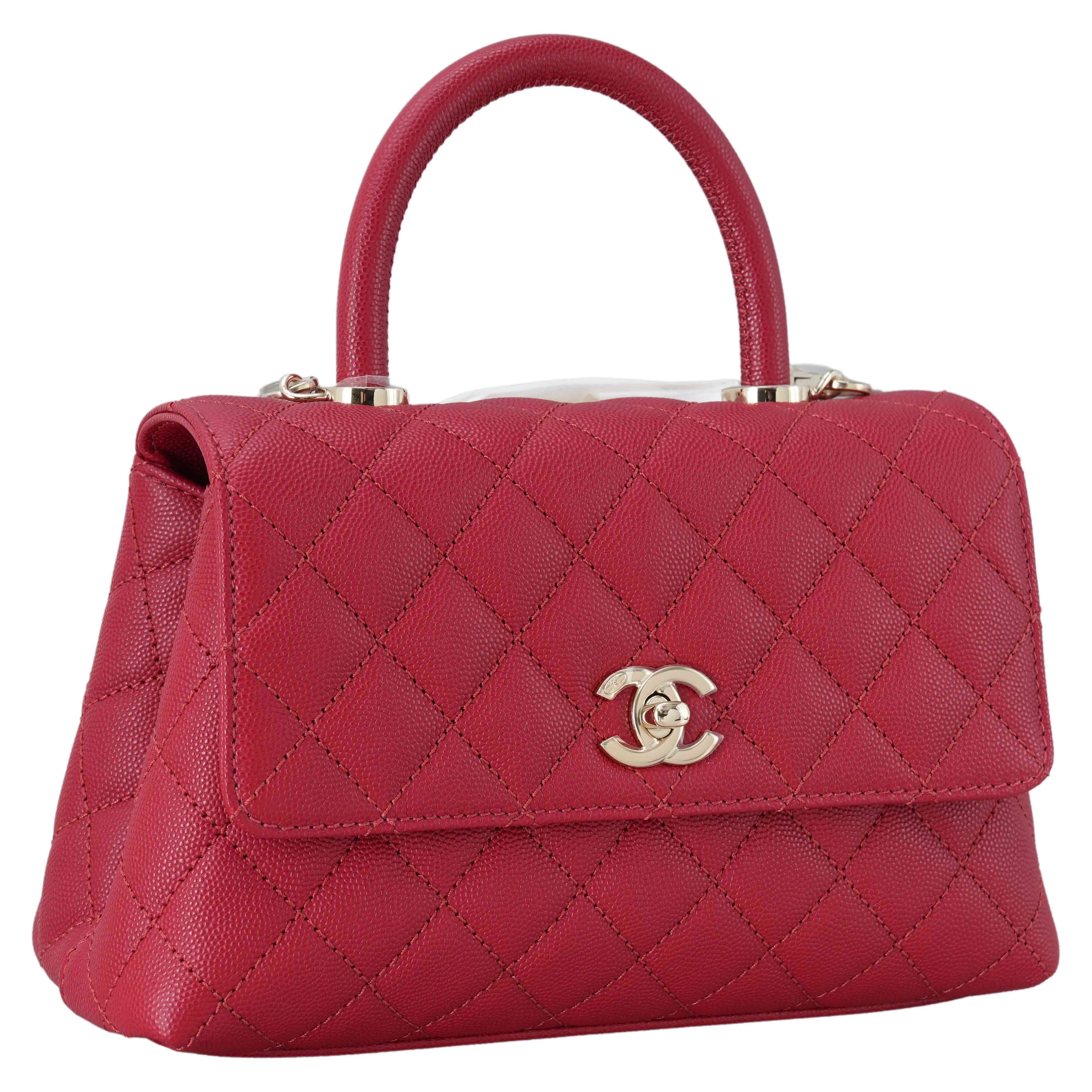CHANEL(USED)샤넬 캐비어 코코핸들 스몰