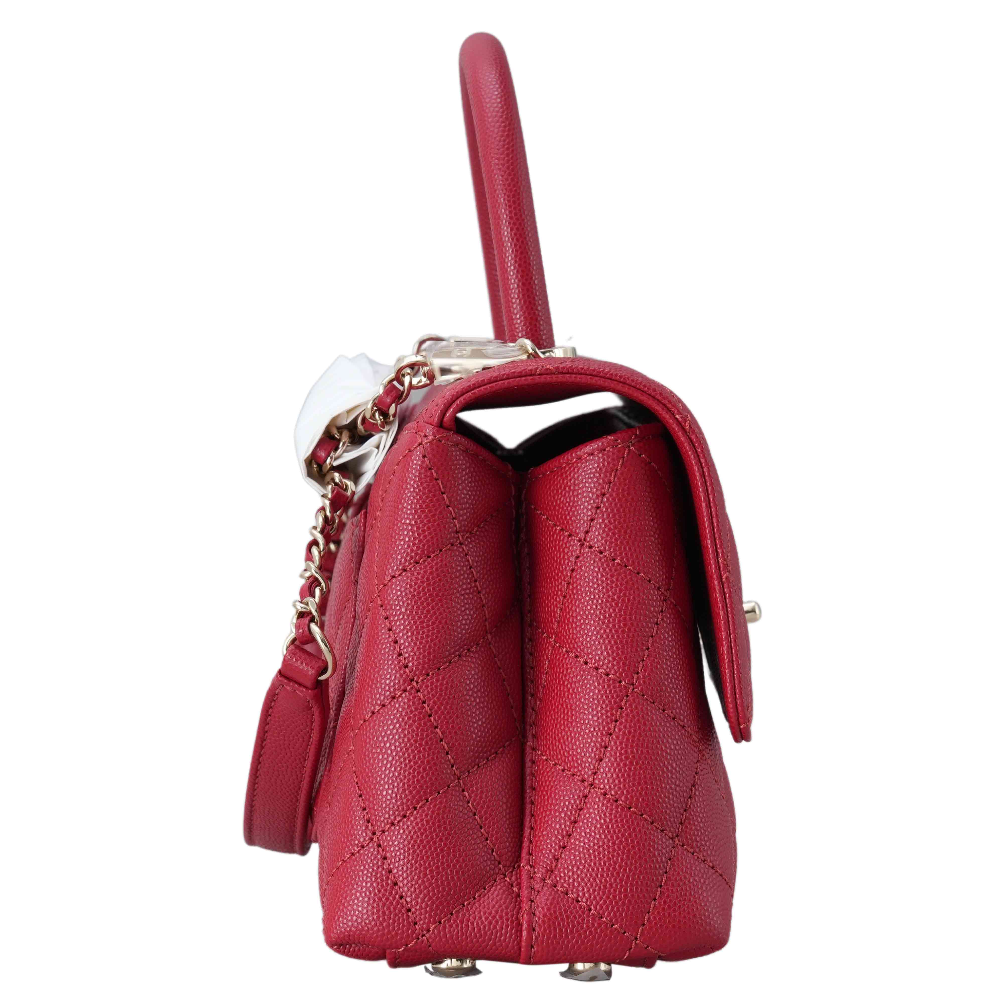 CHANEL(USED)샤넬 캐비어 코코핸들 스몰