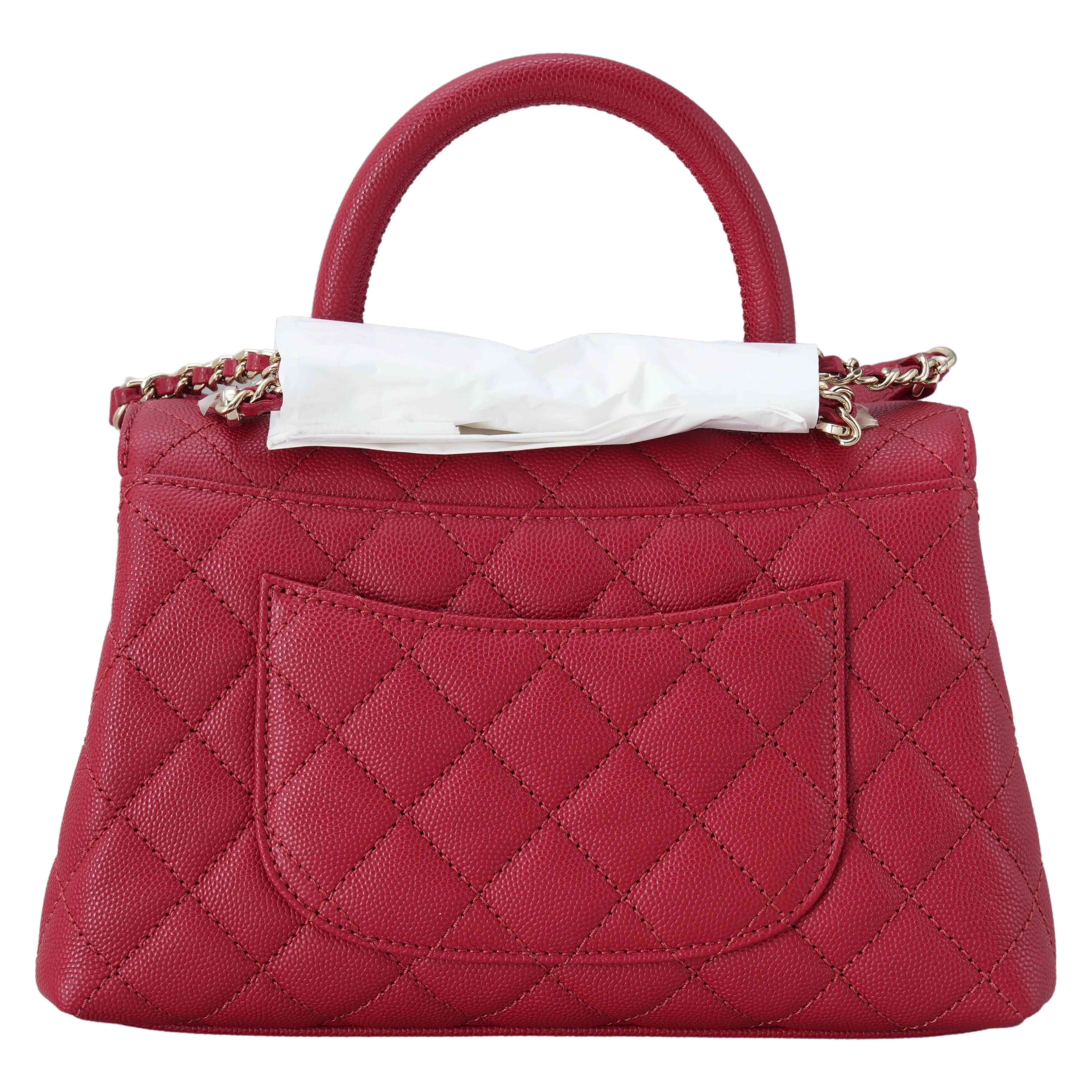 CHANEL(USED)샤넬 캐비어 코코핸들 스몰