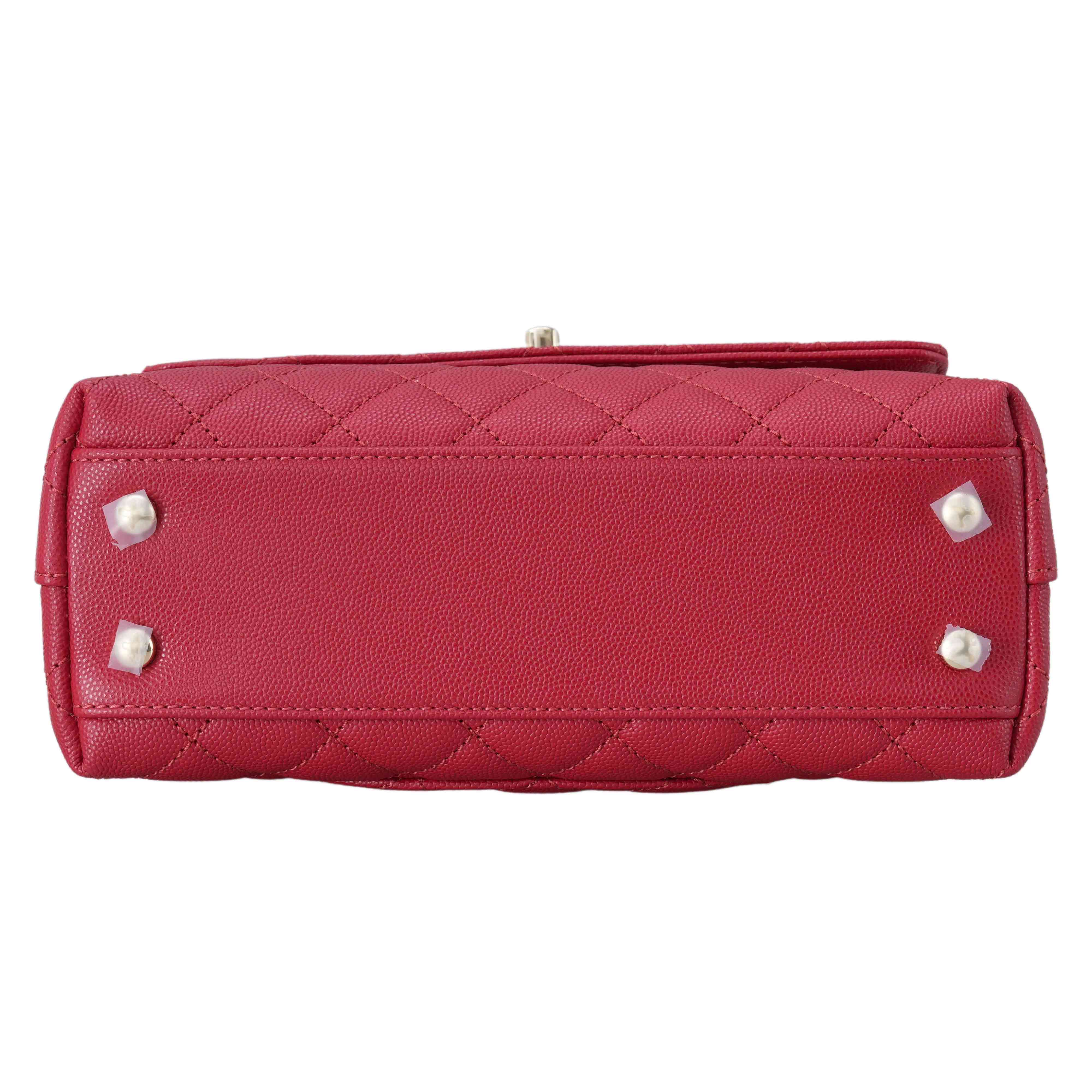 CHANEL(USED)샤넬 캐비어 코코핸들 스몰