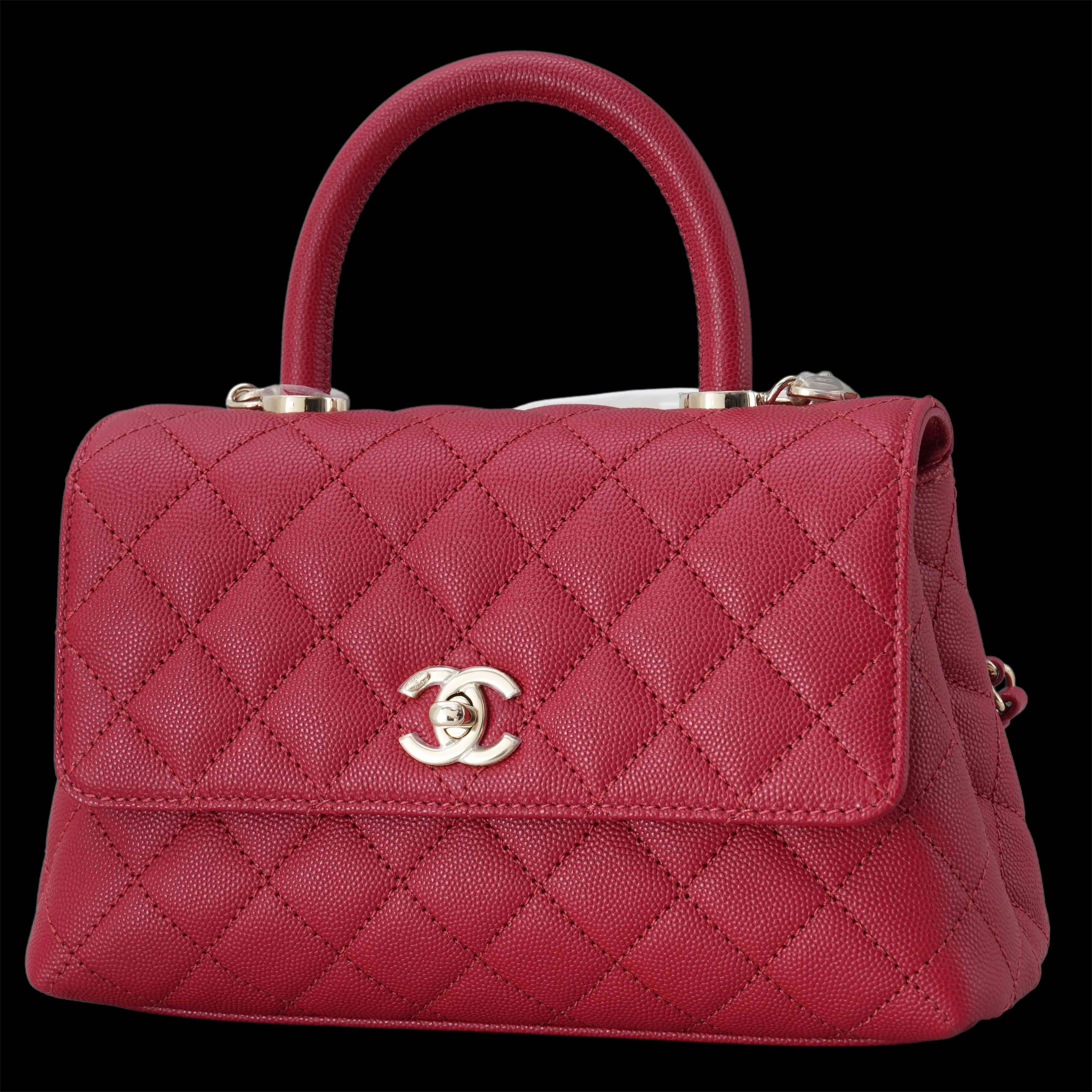 CHANEL(USED)샤넬 캐비어 코코핸들 스몰