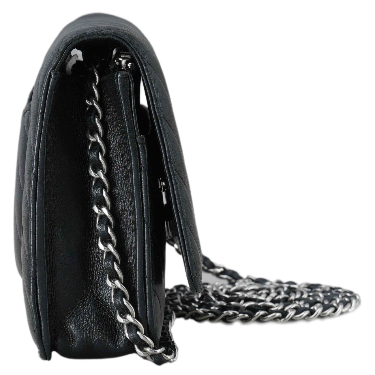 CHANEL(USED)샤넬 램스킨 쉐브론 WOC
