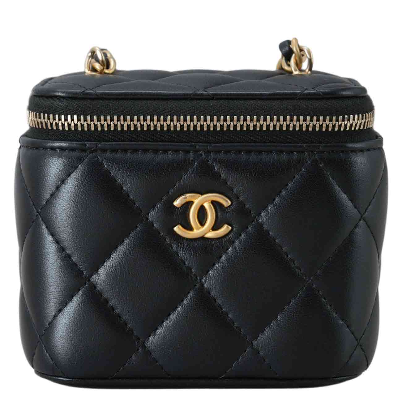 CHANEL(USED)샤넬 AP1447 골든볼 베니티 크로스백