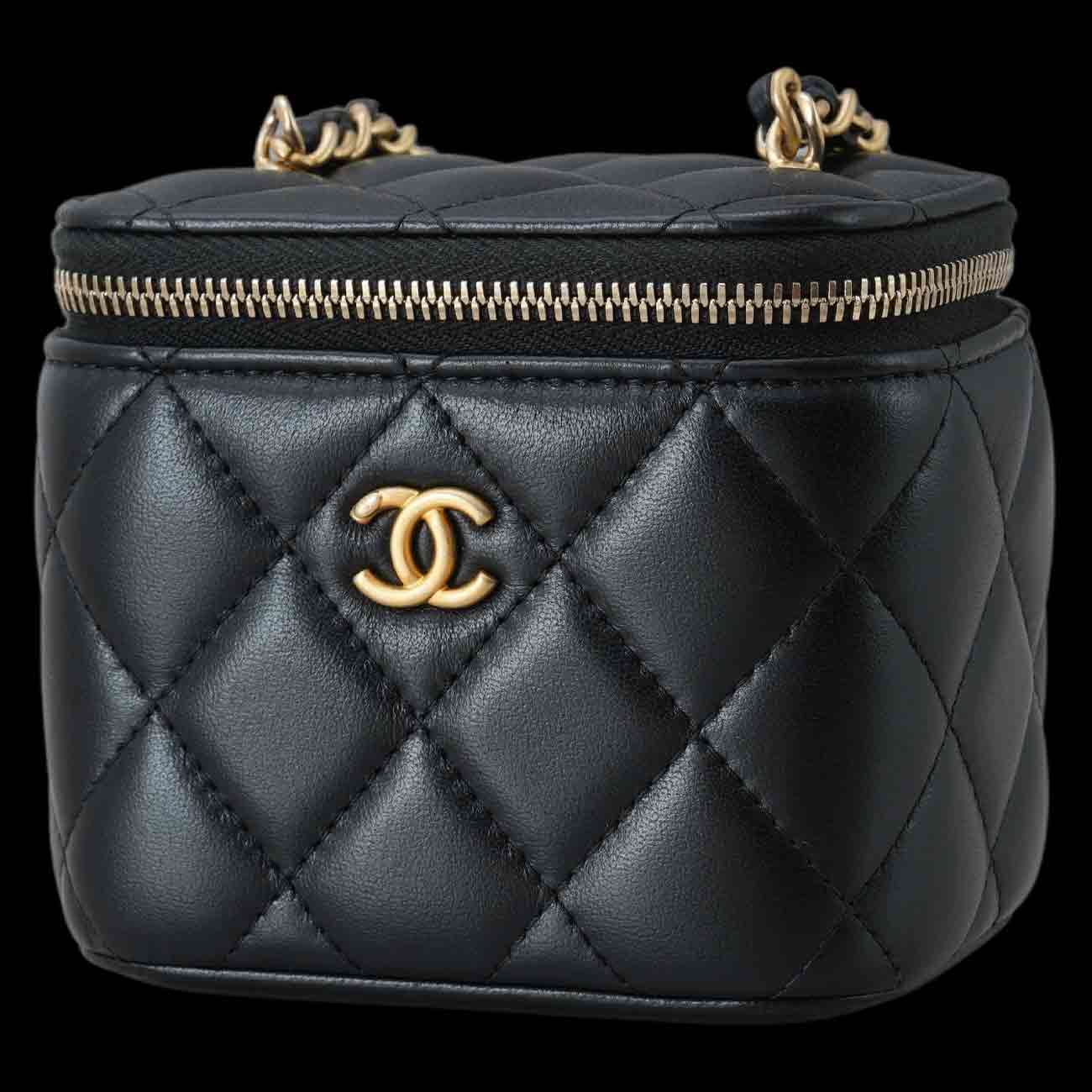 CHANEL(USED)샤넬 AP1447 골든볼 베니티 크로스백