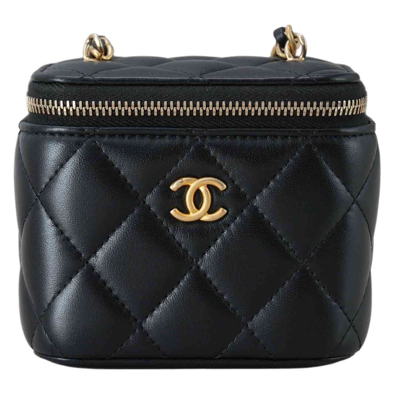CHANEL(USED)샤넬 AP1447 골든볼 베니티 크로스백