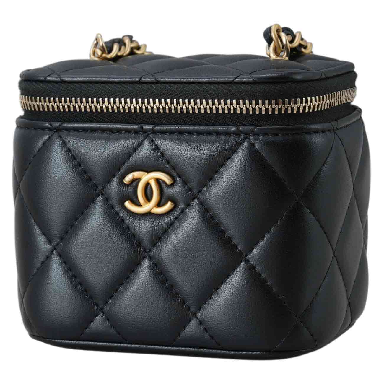 CHANEL(USED)샤넬 AP1447 골든볼 베니티 크로스백