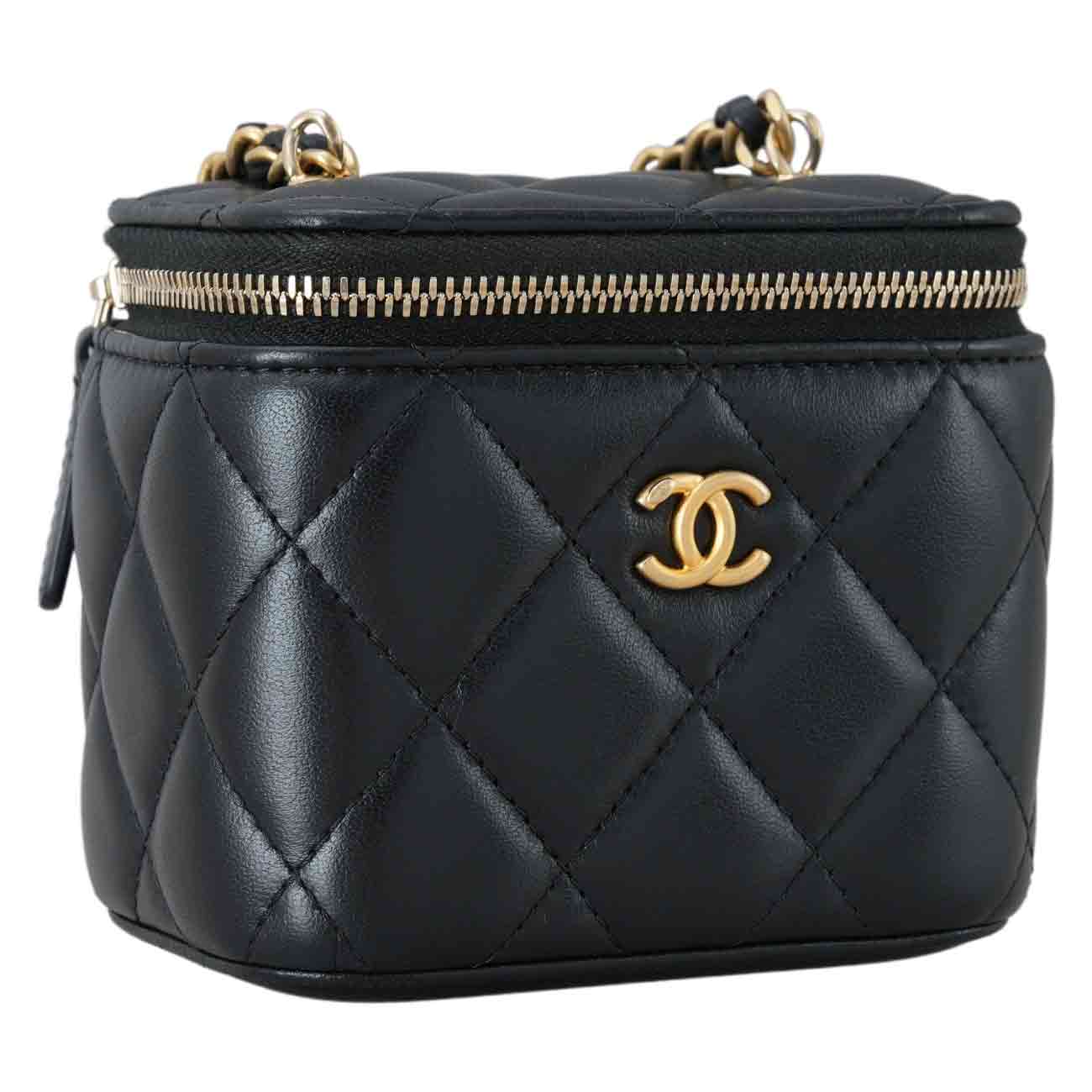CHANEL(USED)샤넬 AP1447 골든볼 베니티 크로스백