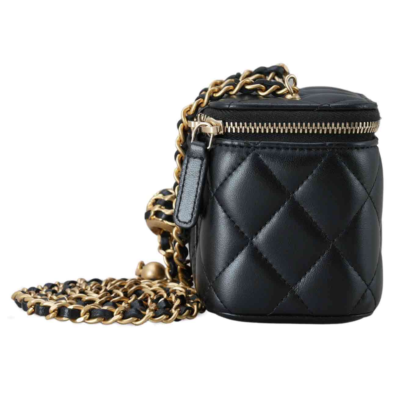 CHANEL(USED)샤넬 AP1447 골든볼 베니티 크로스백