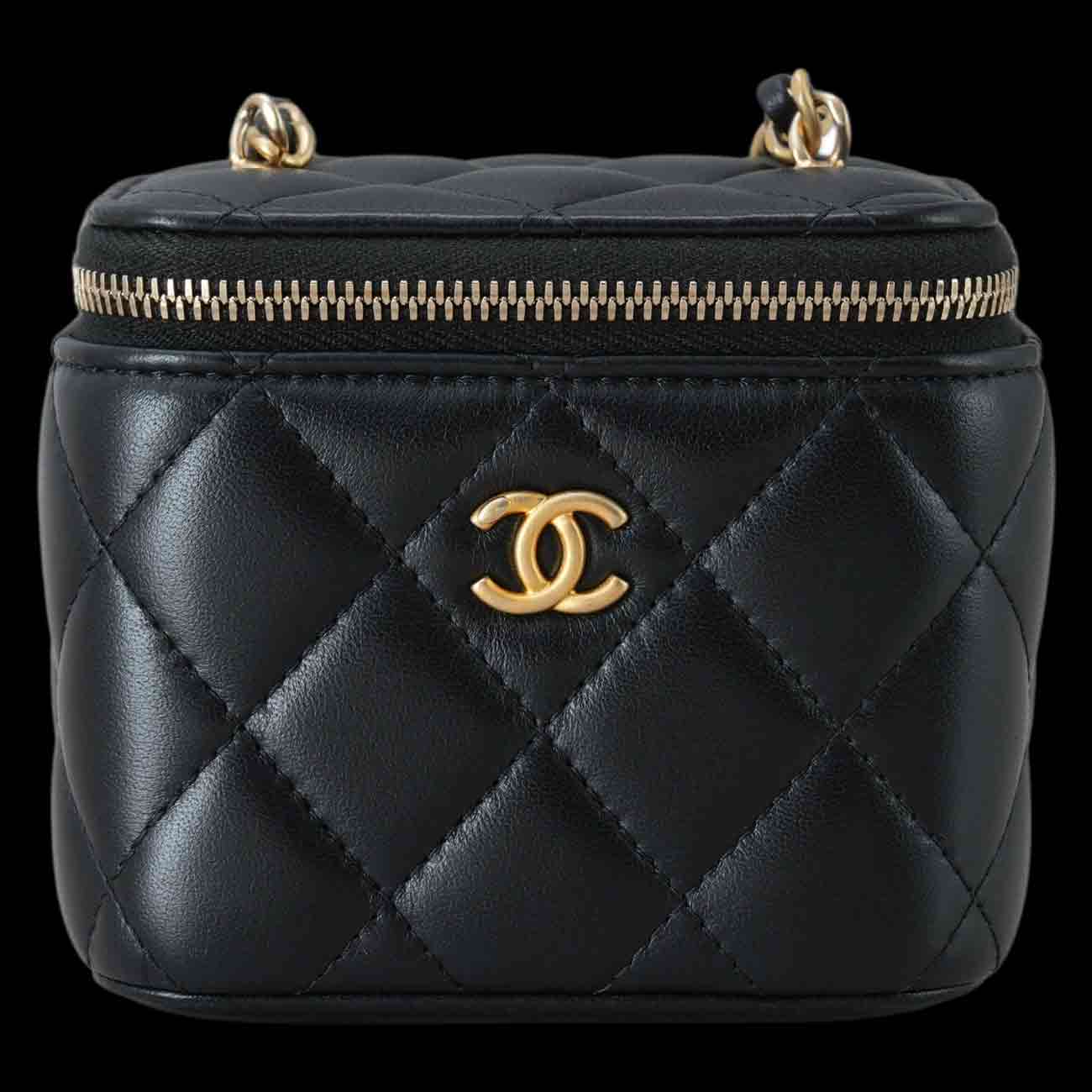 CHANEL(USED)샤넬 AP1447 골든볼 베니티 크로스백