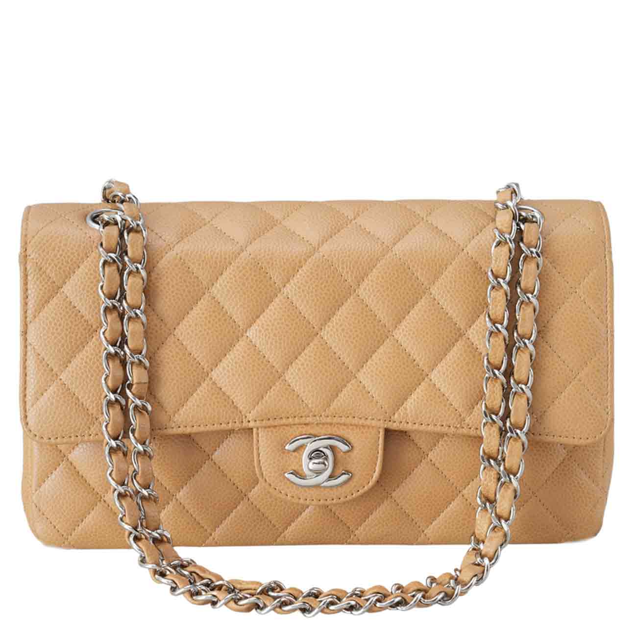 CHANEL(USED)샤넬 캐비어 클래식 미듐 플랩백