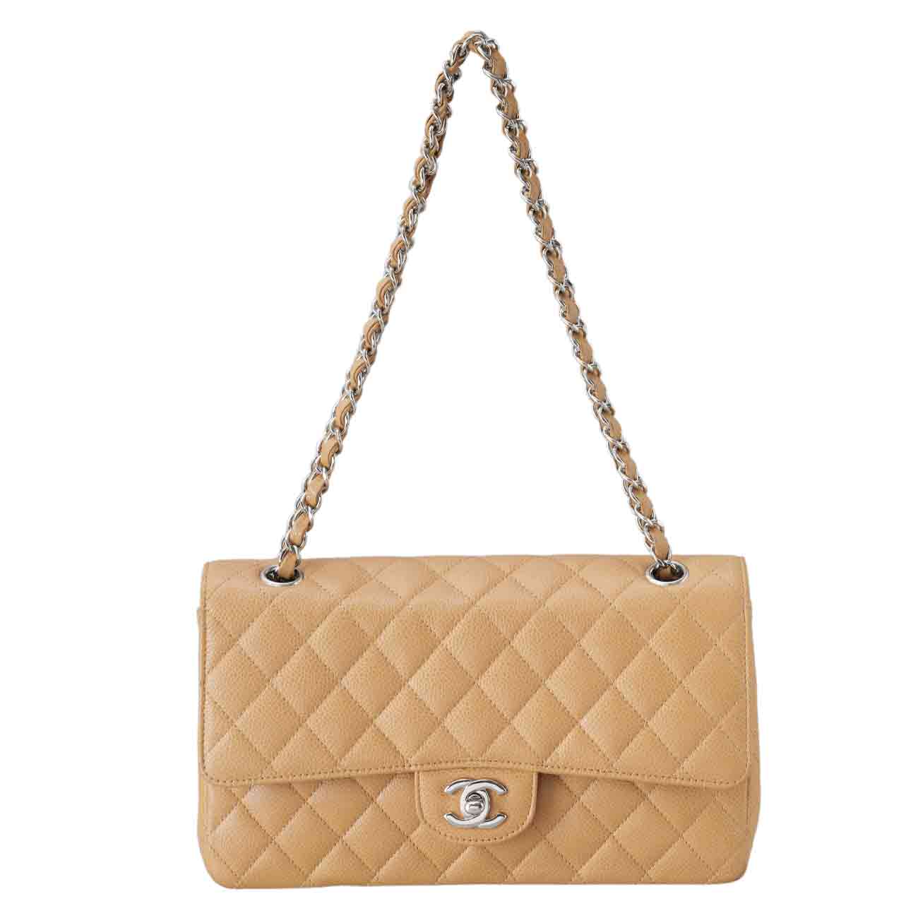 CHANEL(USED)샤넬 캐비어 클래식 미듐 플랩백