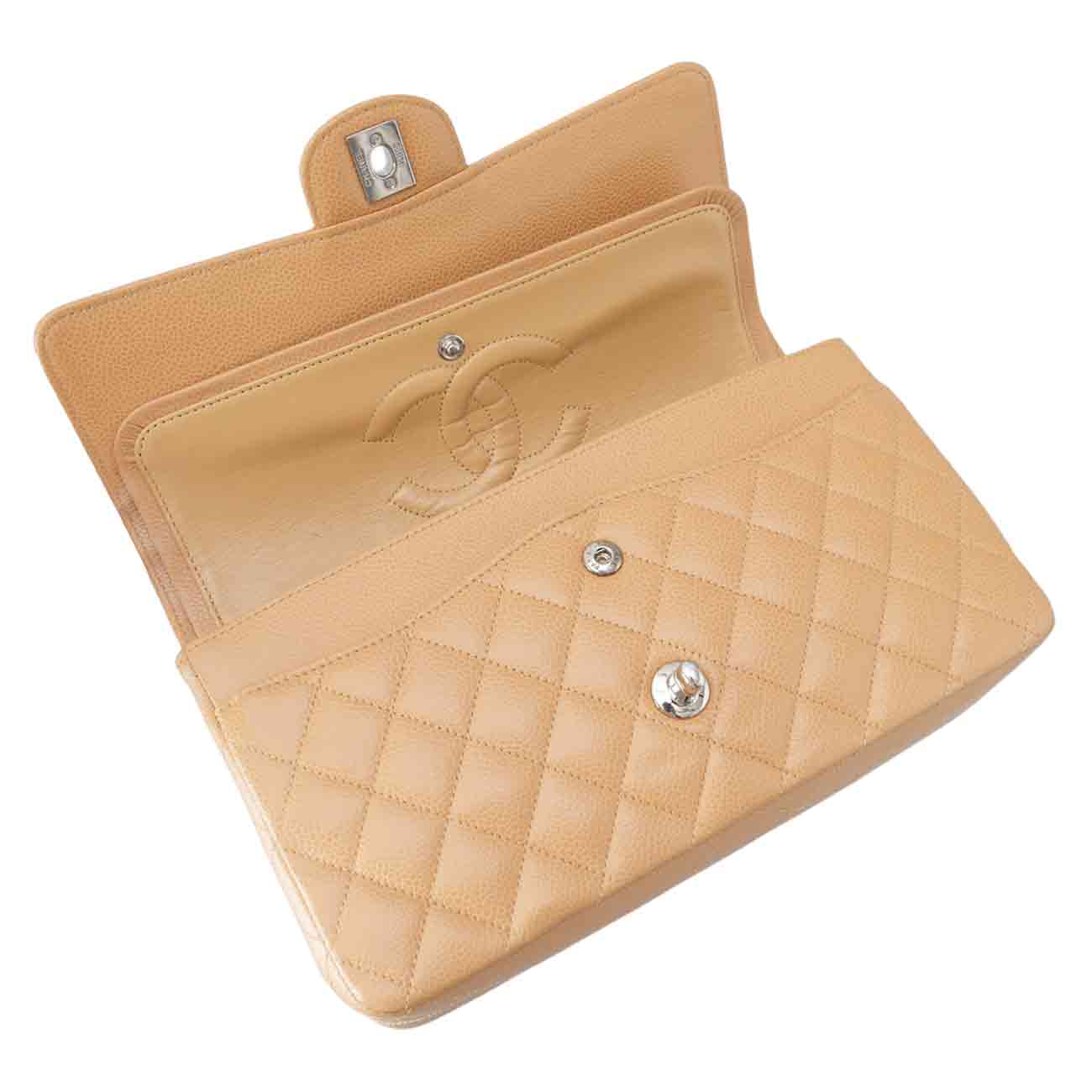 CHANEL(USED)샤넬 캐비어 클래식 미듐 플랩백