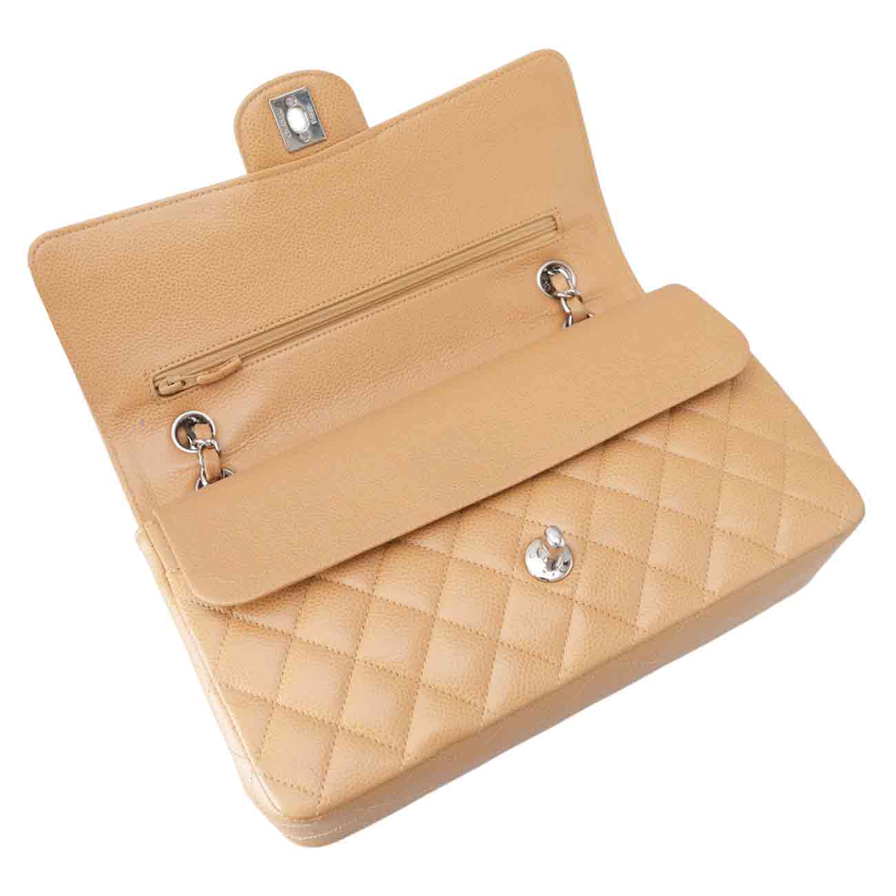 CHANEL(USED)샤넬 캐비어 클래식 미듐 플랩백