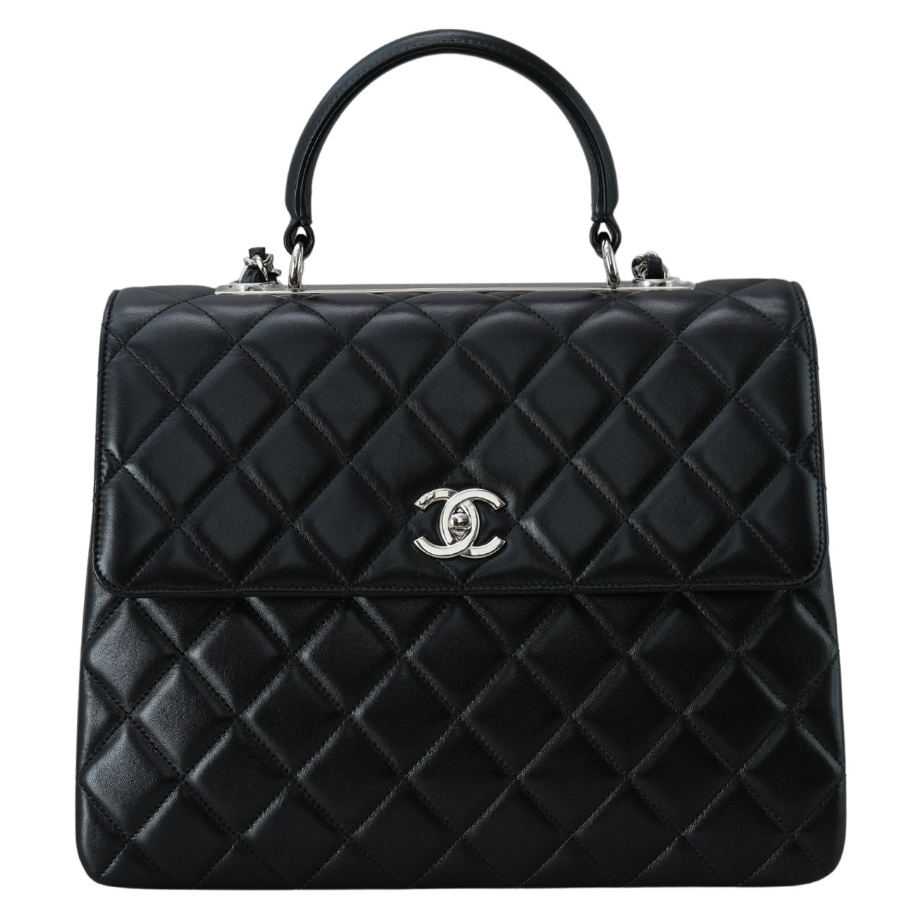 CHANEL(USED)샤넬 A92237 램스킨 트렌디 CC 라지
