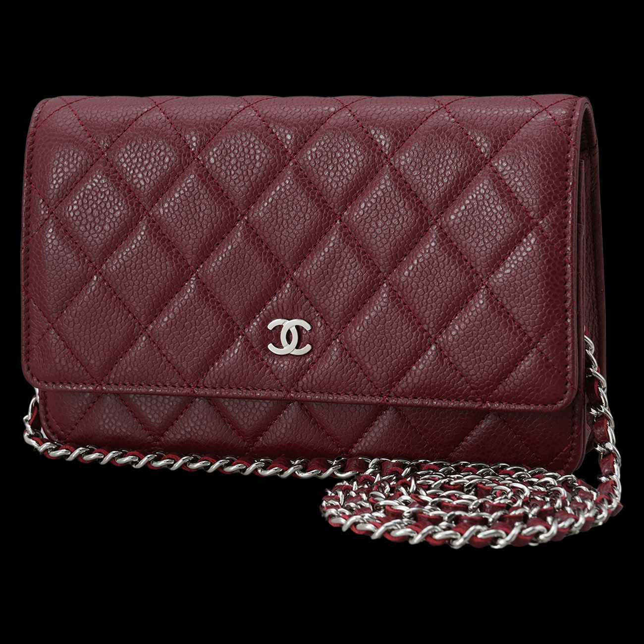 CHANEL(USED)샤넬 클래식 캐비어 WOC
