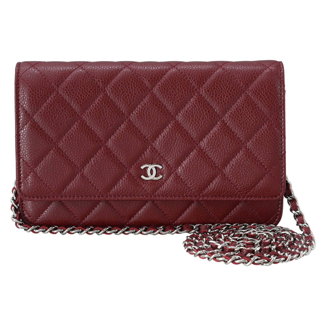 CHANEL(USED)샤넬 클래식 캐비어 WOC