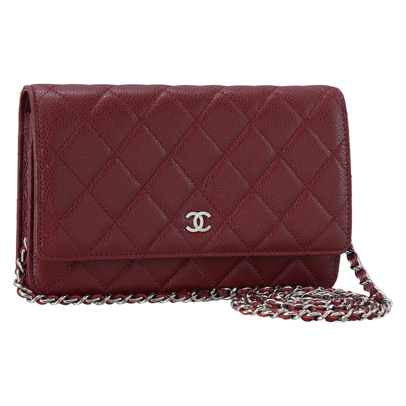 CHANEL(USED)샤넬 클래식 캐비어 WOC