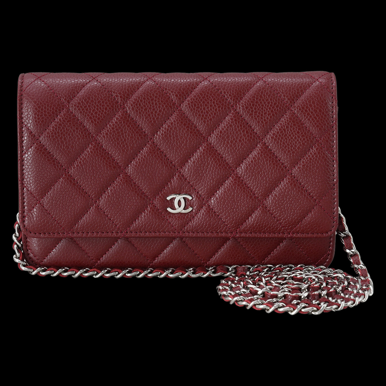 CHANEL(USED)샤넬 클래식 캐비어 WOC