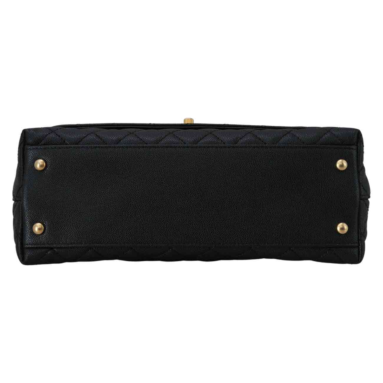 CHANEL(USED)샤넬 A92991 시즌 캐비어 코코핸들 미듐