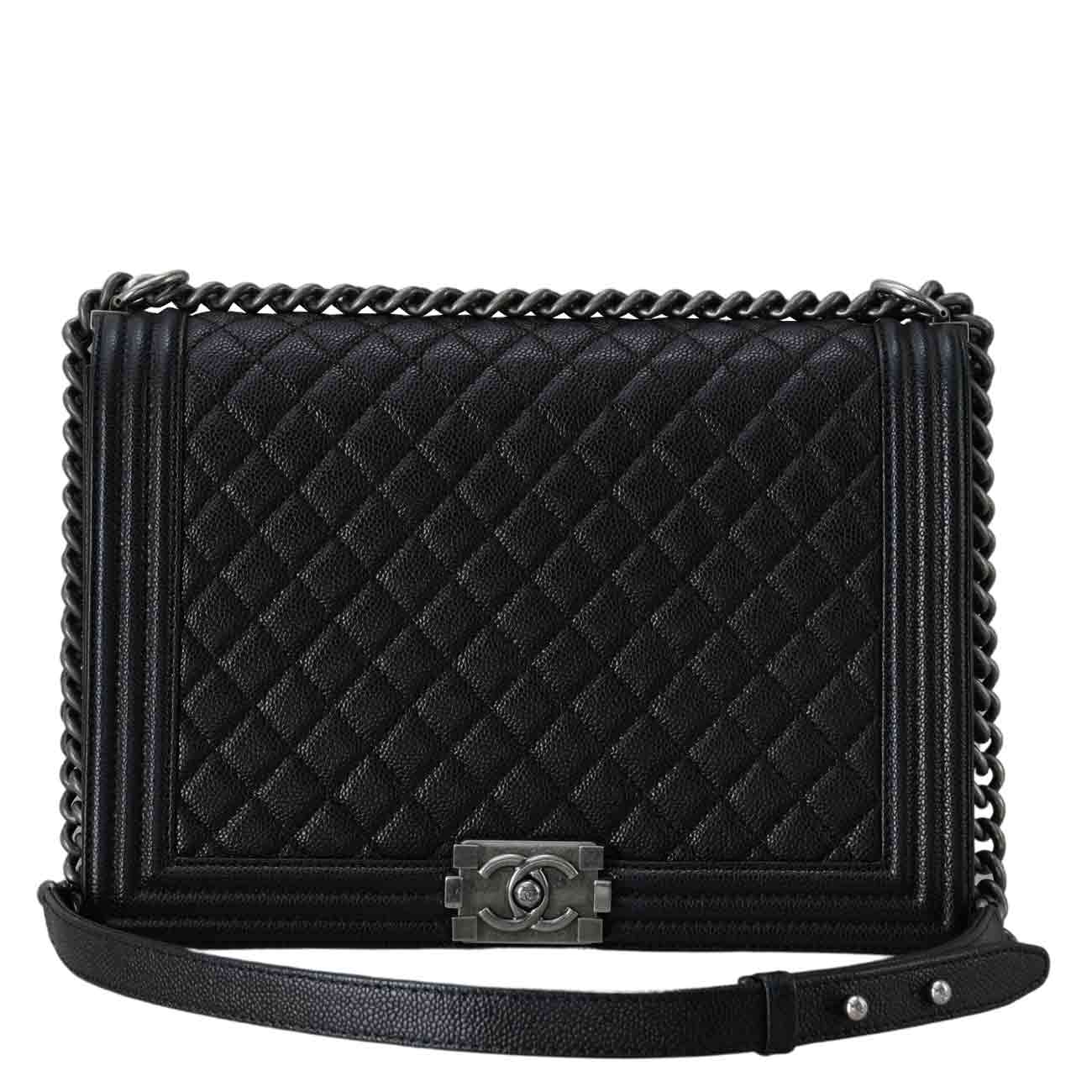 CHANEL(USED)샤넬 보이샤넬 라지 체인 플랩백30