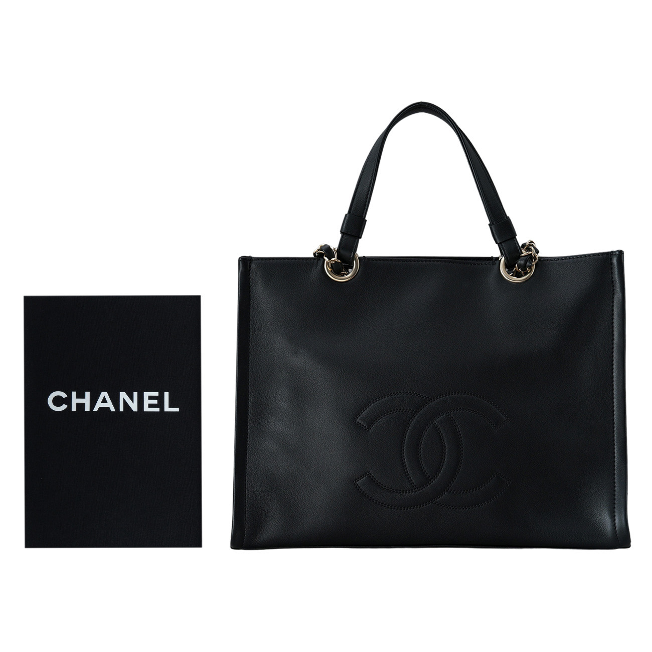 CHANEL(USED)샤넬 램스킨 타임리스 체인 숄더백 블랙