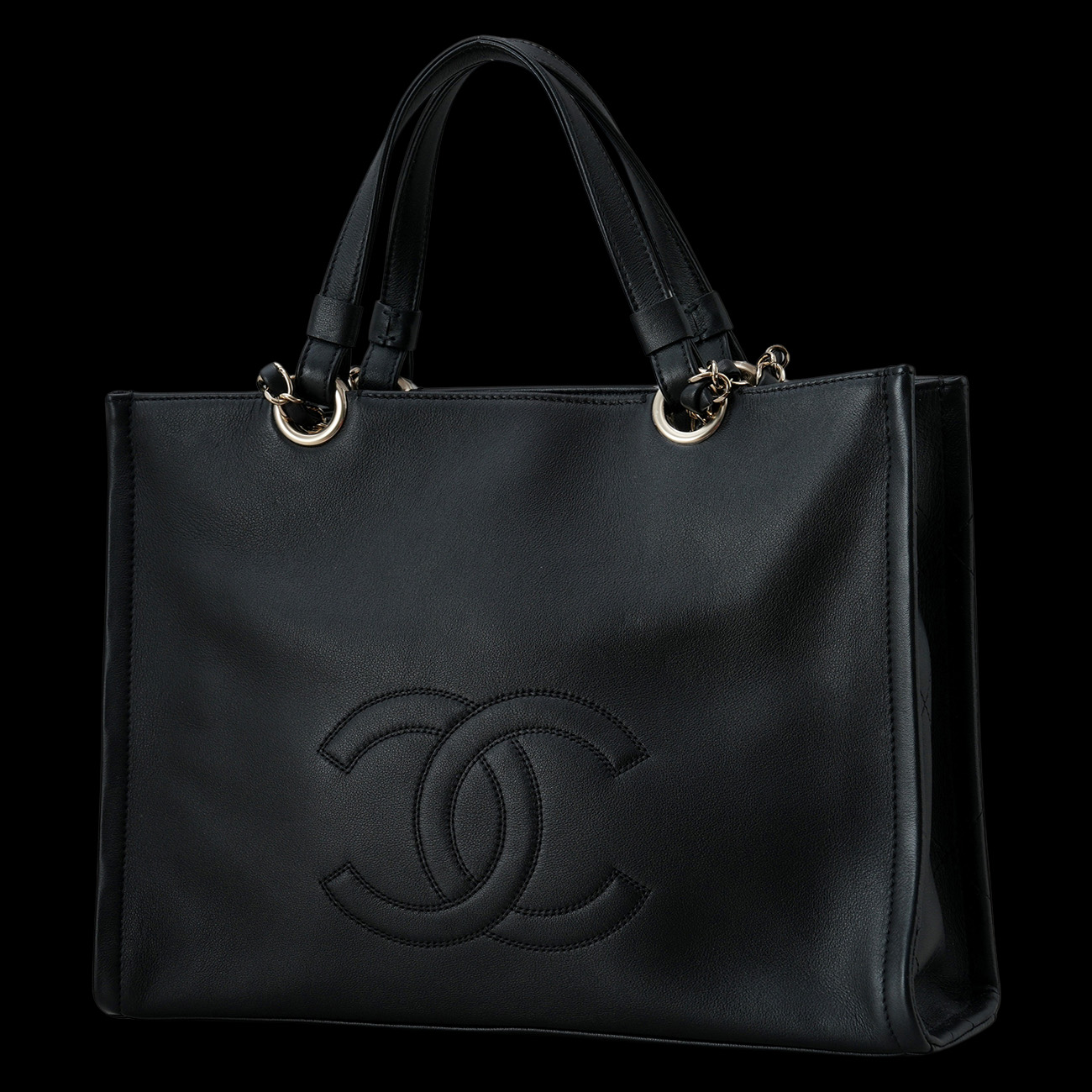 CHANEL(USED)샤넬 램스킨 타임리스 체인 숄더백 블랙