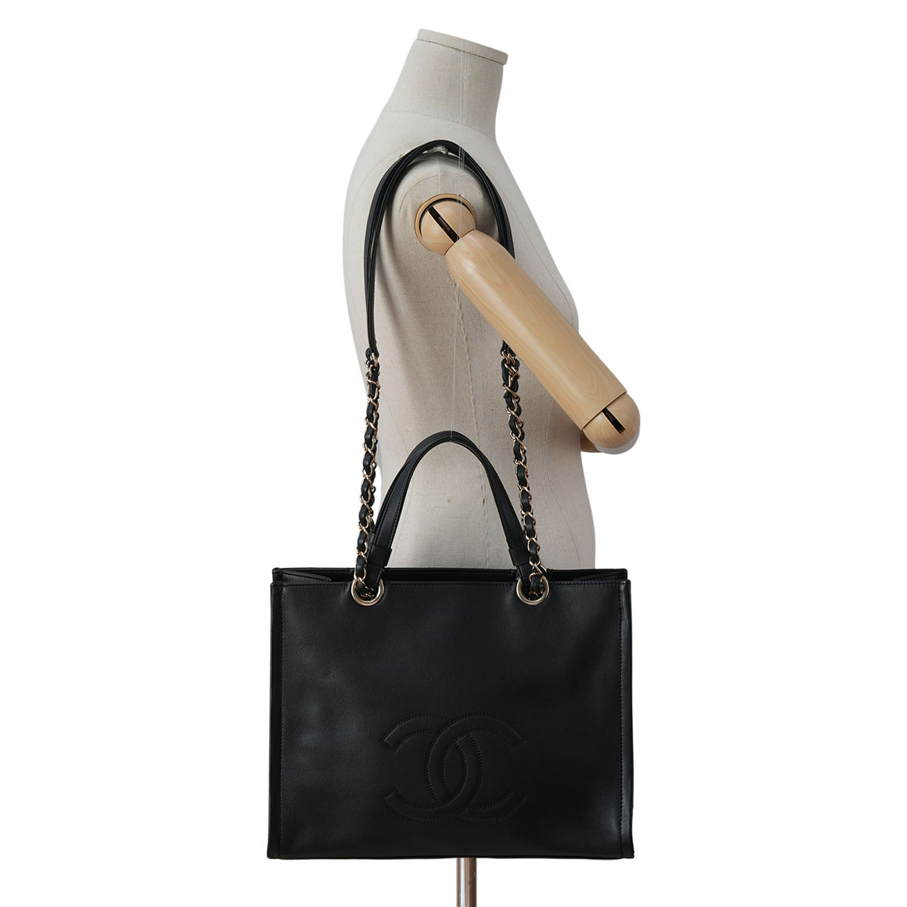 CHANEL(USED)샤넬 램스킨 타임리스 체인 숄더백 블랙