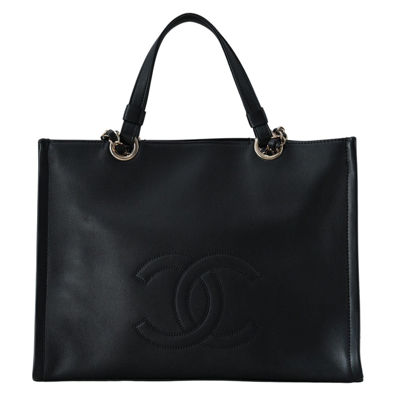CHANEL(USED)샤넬 램스킨 타임리스 체인 숄더백 블랙