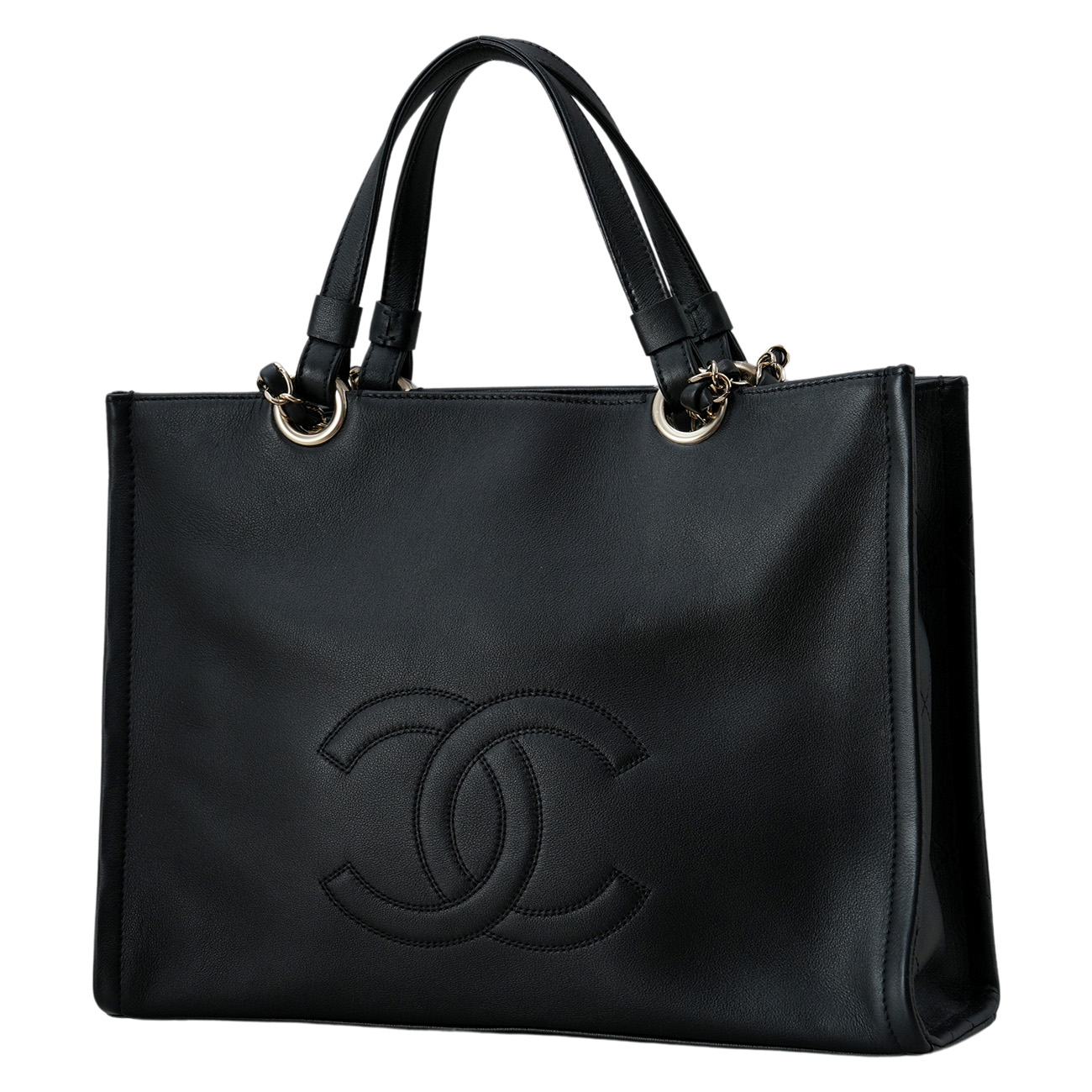CHANEL(USED)샤넬 램스킨 타임리스 체인 숄더백 블랙