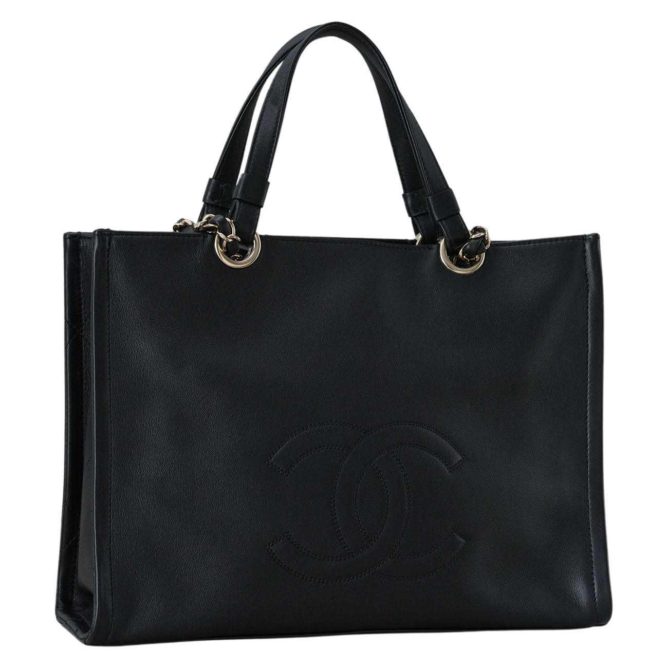CHANEL(USED)샤넬 램스킨 타임리스 체인 숄더백 블랙