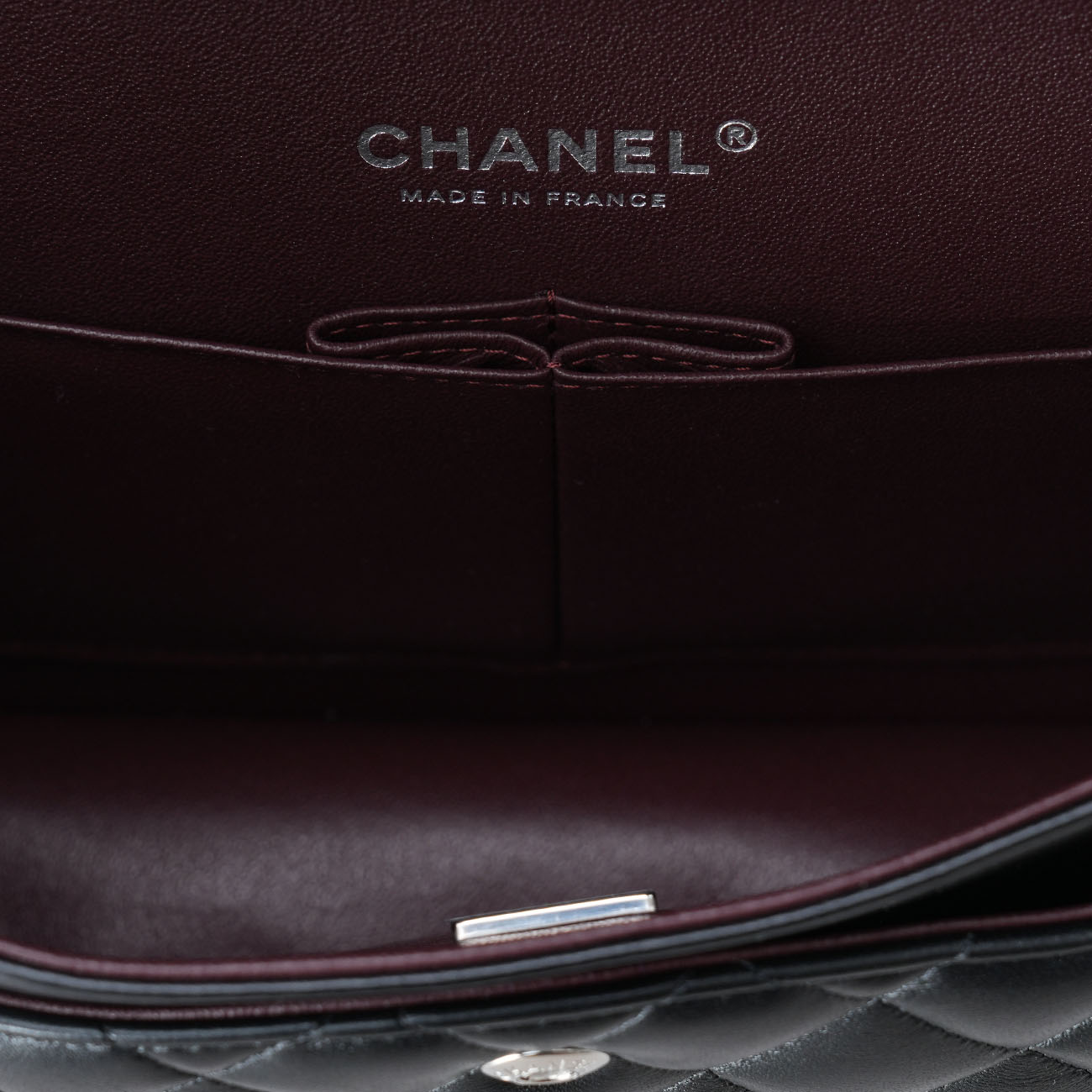 CHANEL(USED)샤넬 클래식 램스킨 미듐